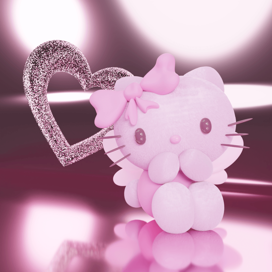 1080x1080 Coquette Hello Kitty - Behance, Phone