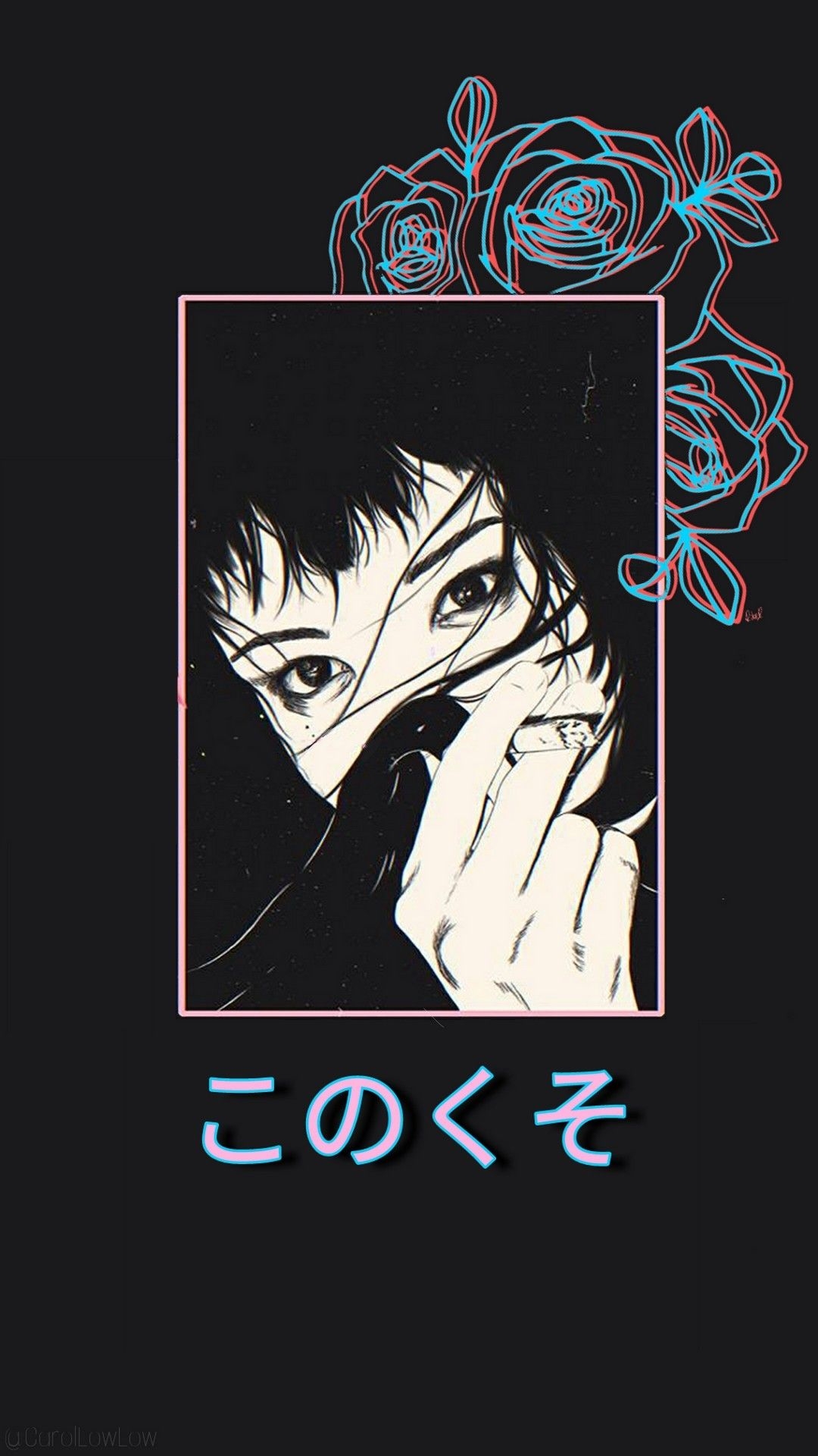 1080x1920 iPhone Wallpaper Dark Psychedelic Aesthetic, Phone