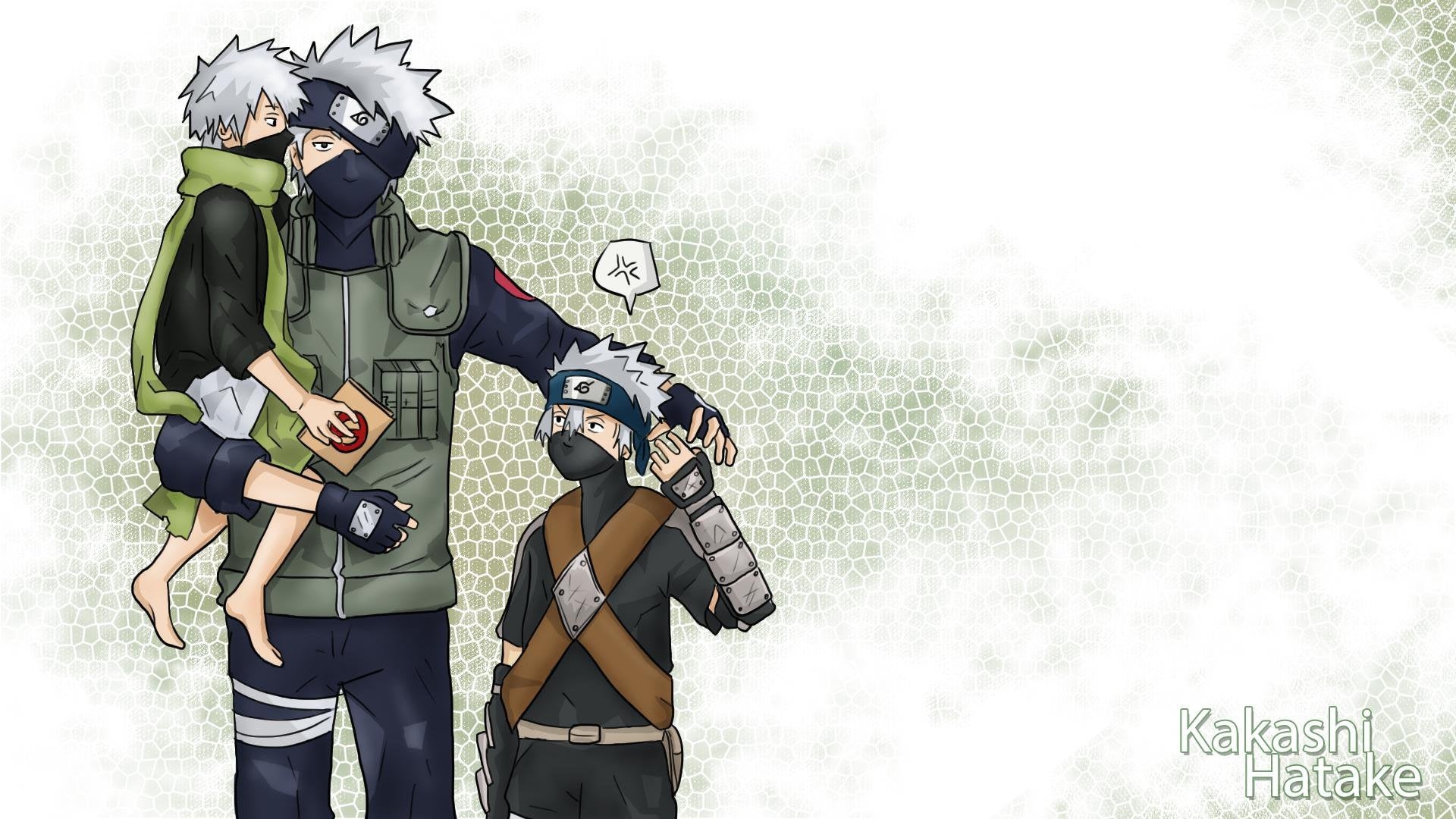 1920x1080 Naruto Team 7 Wallpaper I drew up! Enjoy :), Desktop