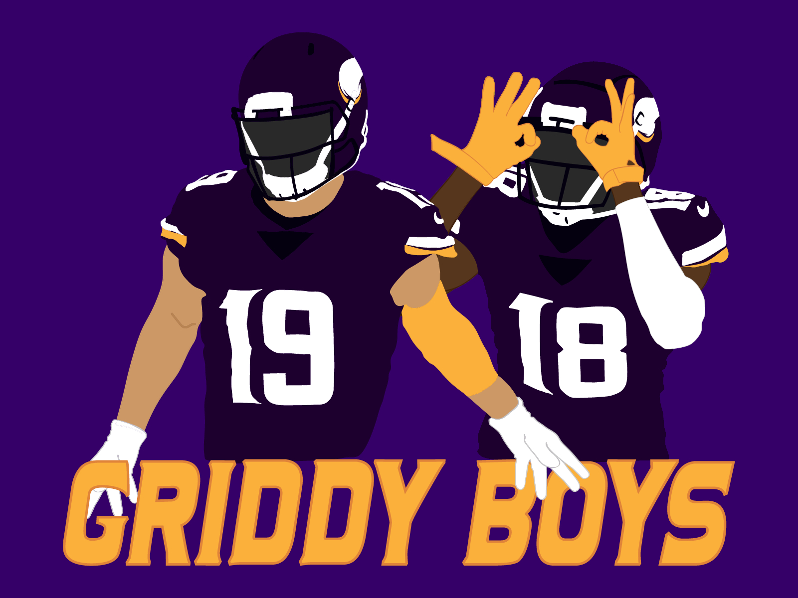 1600x1200 Griddy Boys, Desktop