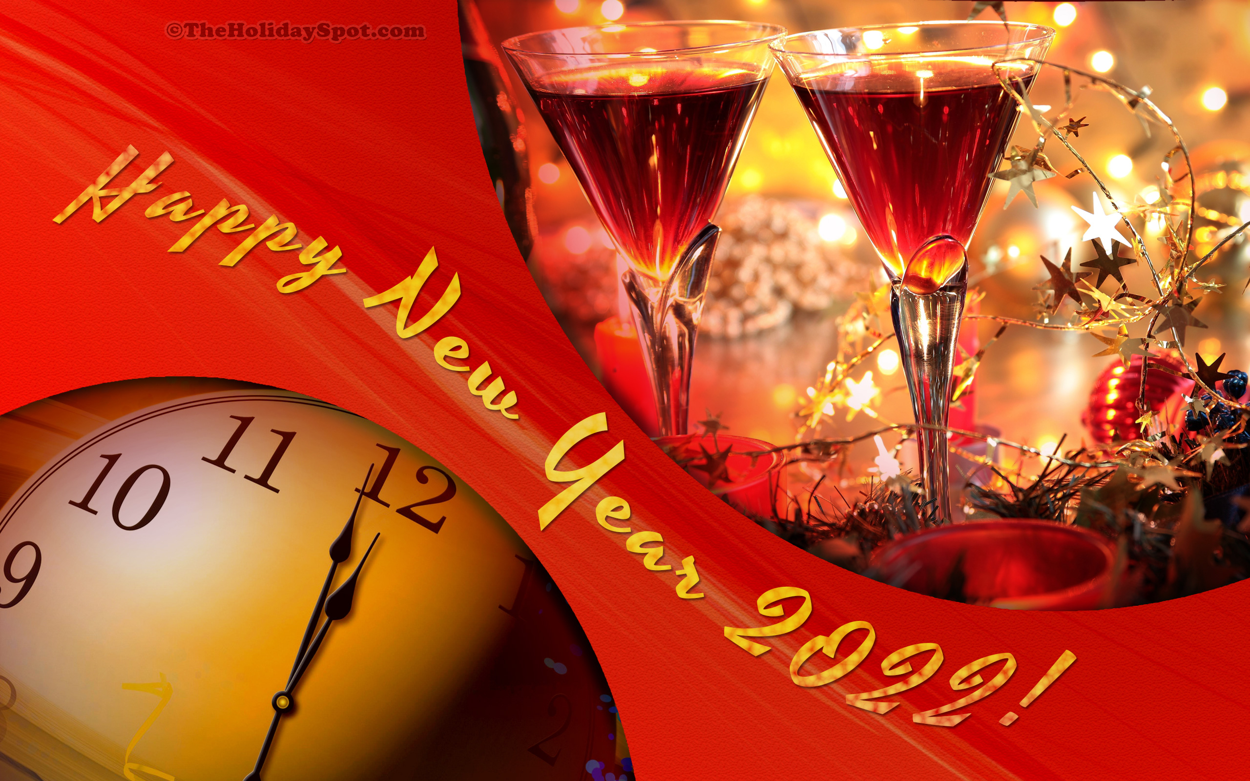 2560x1600 Happy New Year HD Wallpaper and Image 2024, Desktop