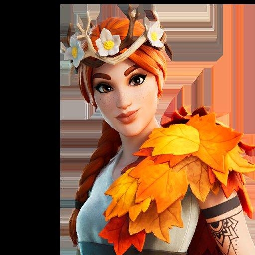 520x520 The Autumn Queen Fortnite wallpaper, Phone