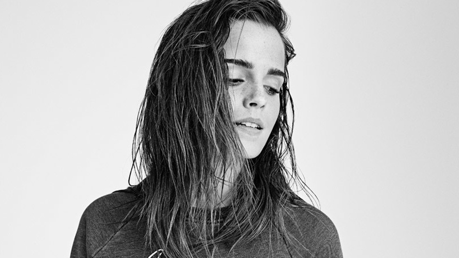 1920x1080 Black and White Emma Watson Wallpaper 65485 px, Desktop