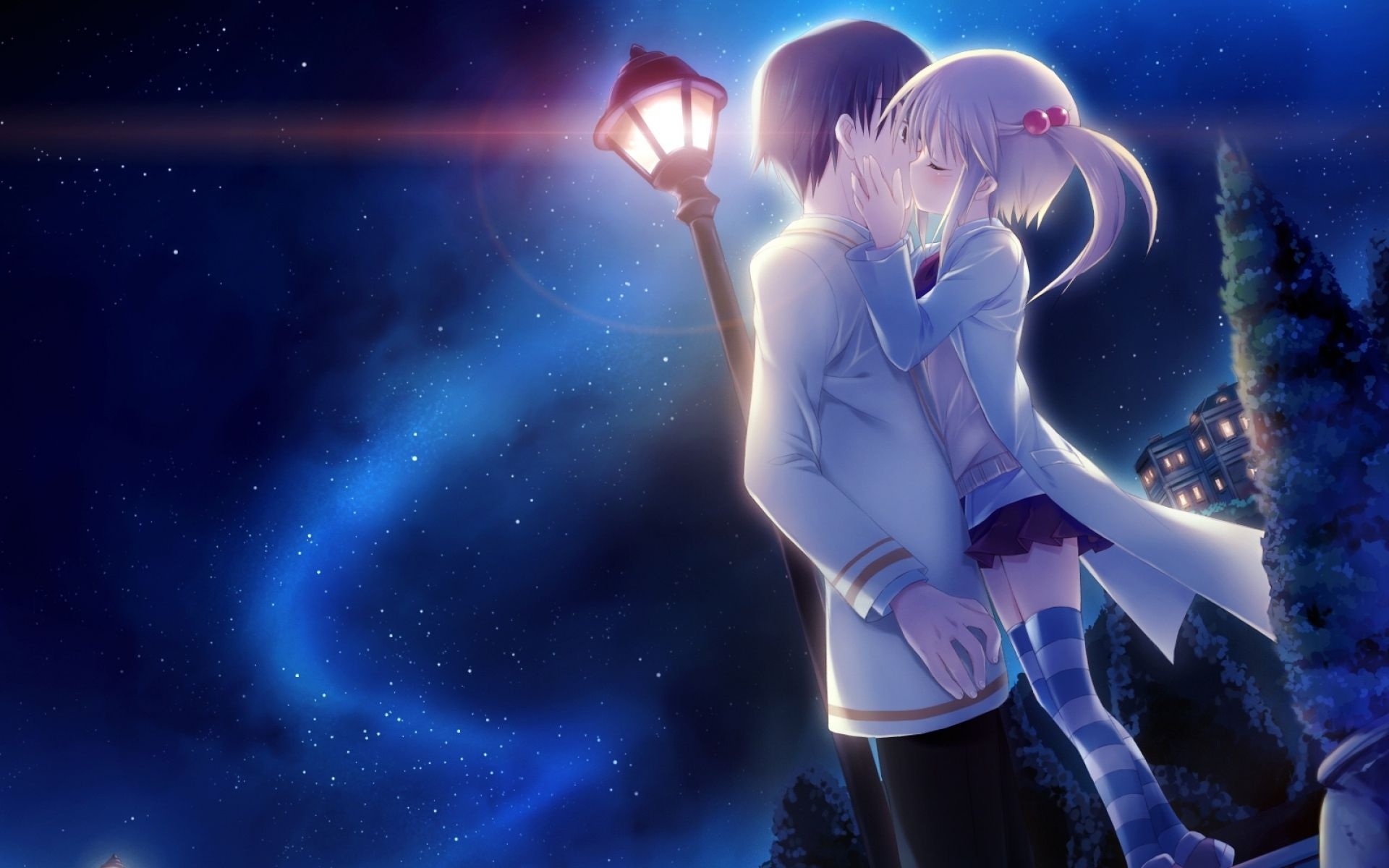 1920x1200 Anime Boy and Girl Wallpaper, Desktop