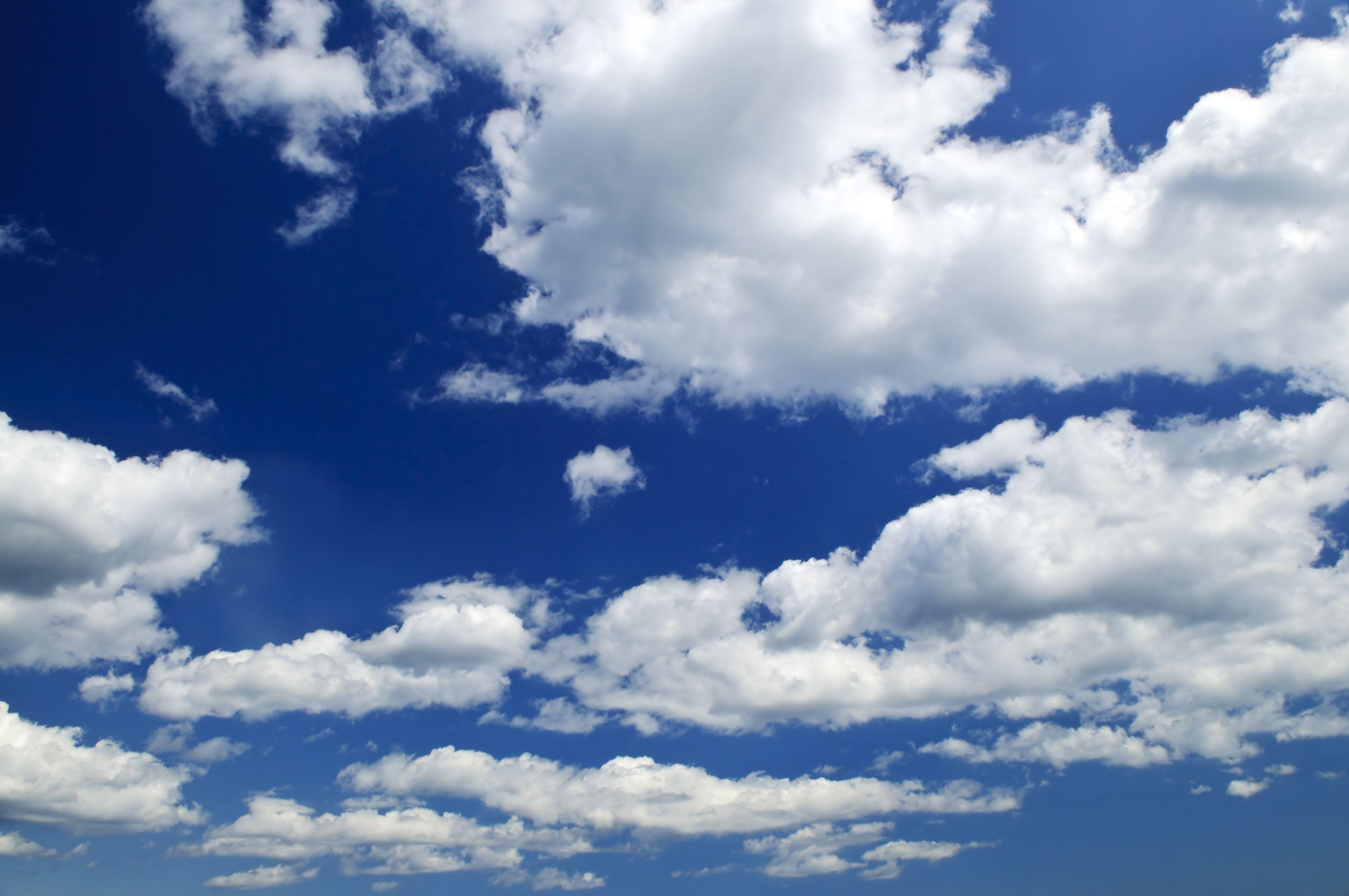 4290x2850 image For > Blue Sky With White Clouds Main, Desktop