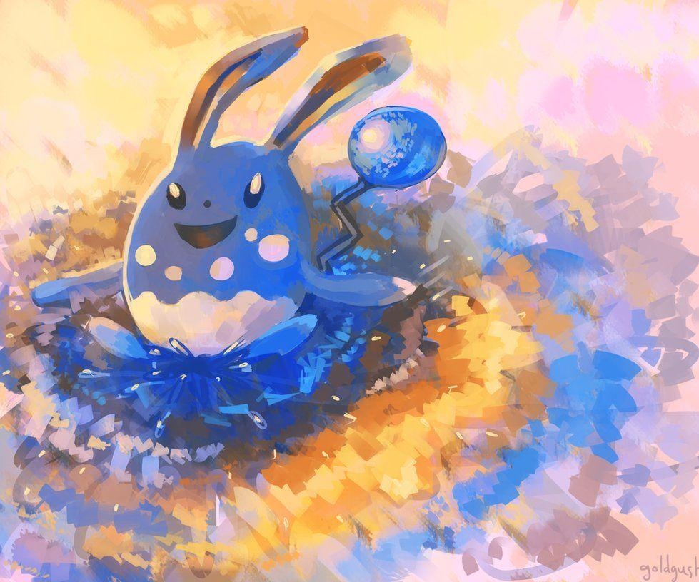 980x820 azumarill, Desktop