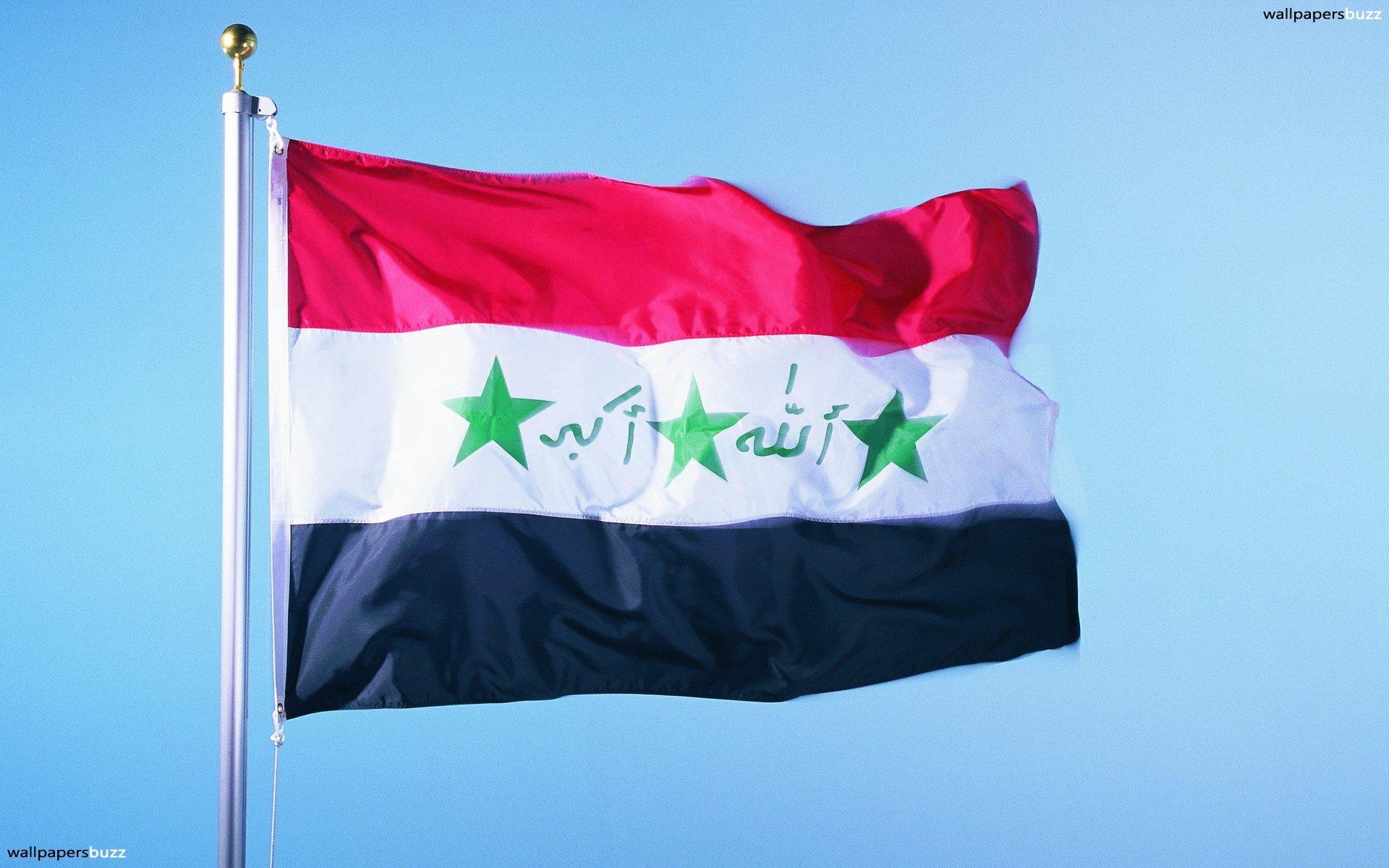1920x1200 The traditional flag of Iraq HD Wallpaper, Desktop