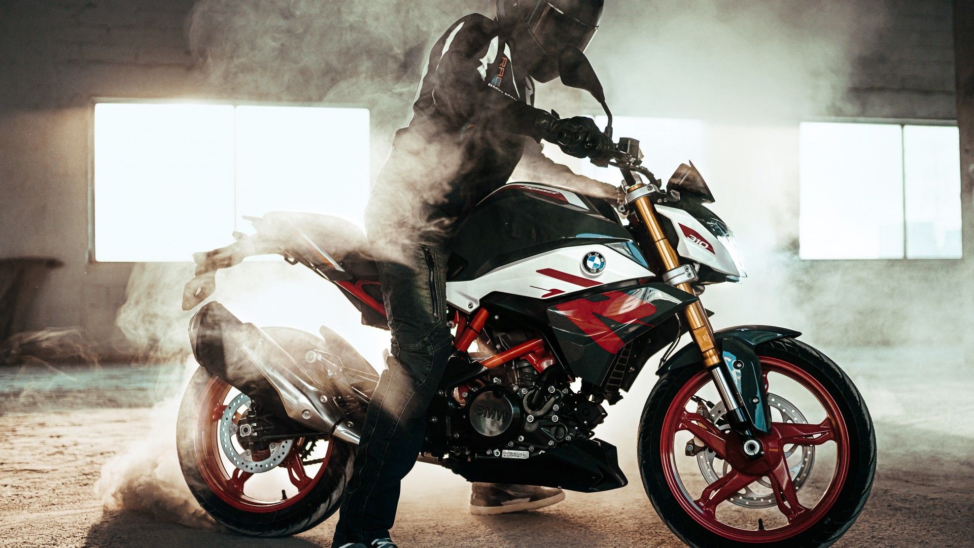 1920x1080 BMW G310R 4K Wallpaper, Biker, Drift, Bikes, Desktop