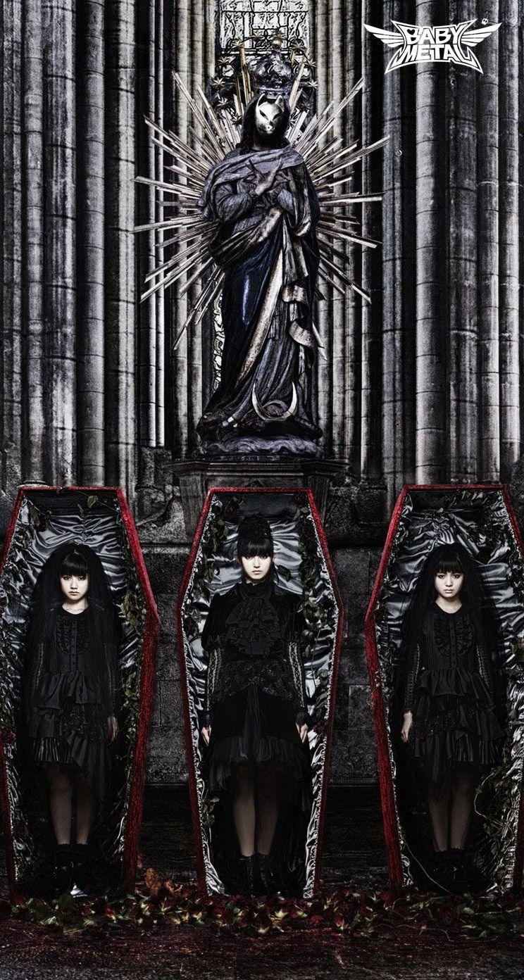 750x1400 iPhone Wallpaper Babymetal iPhone壁紙. Babymetal \m, Phone