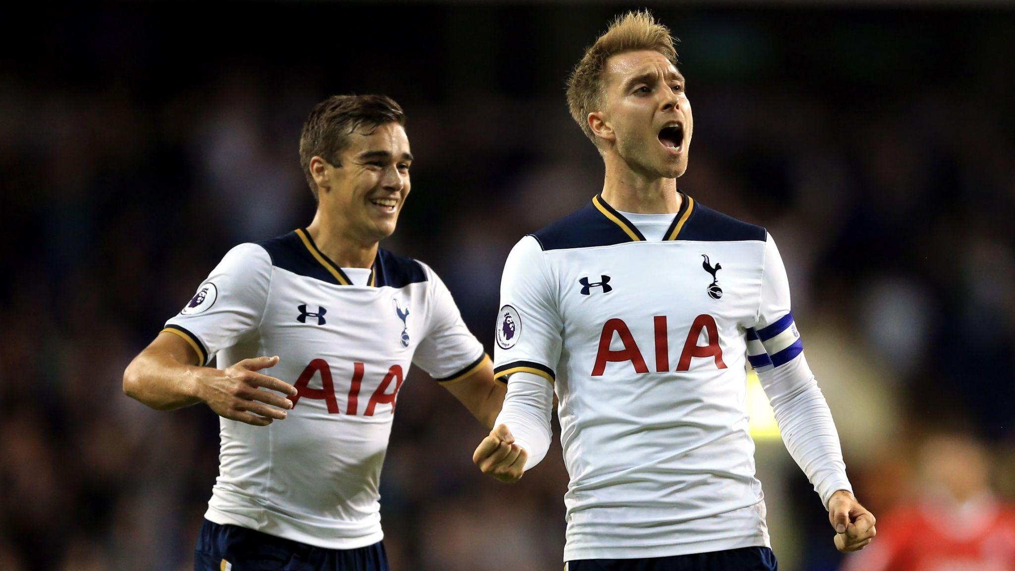 2050x1160 Christian Eriksen says Tottenham are '100 per cent' title, Desktop