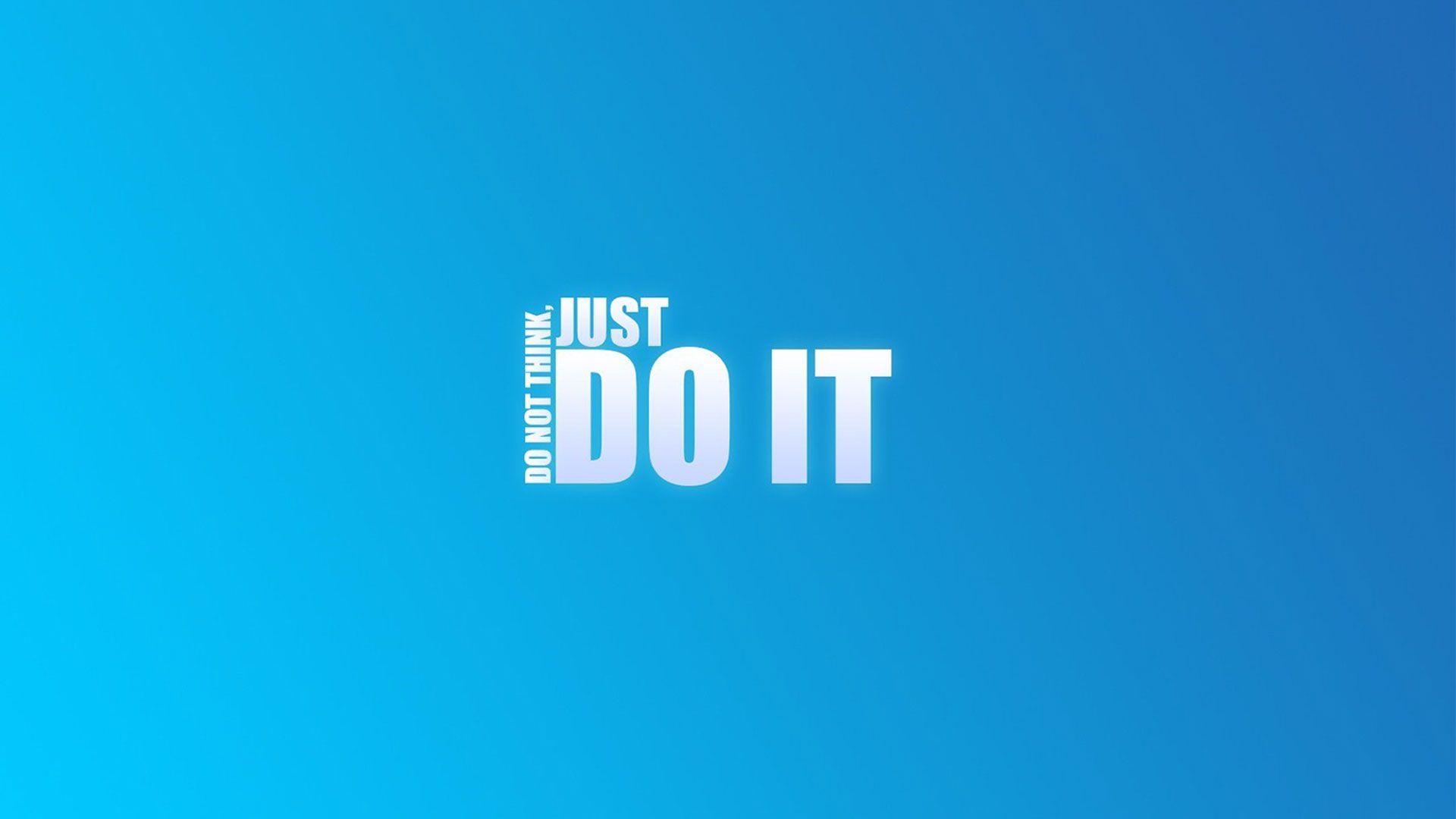 1920x1080 Just Do It Background, Desktop