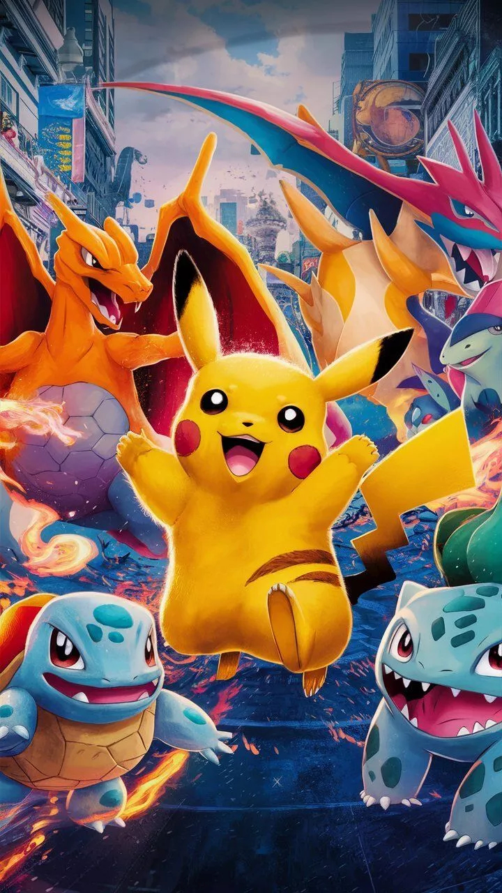 720x1280 Pokemon Wallpaper For iPhone 14 15 16, Phone