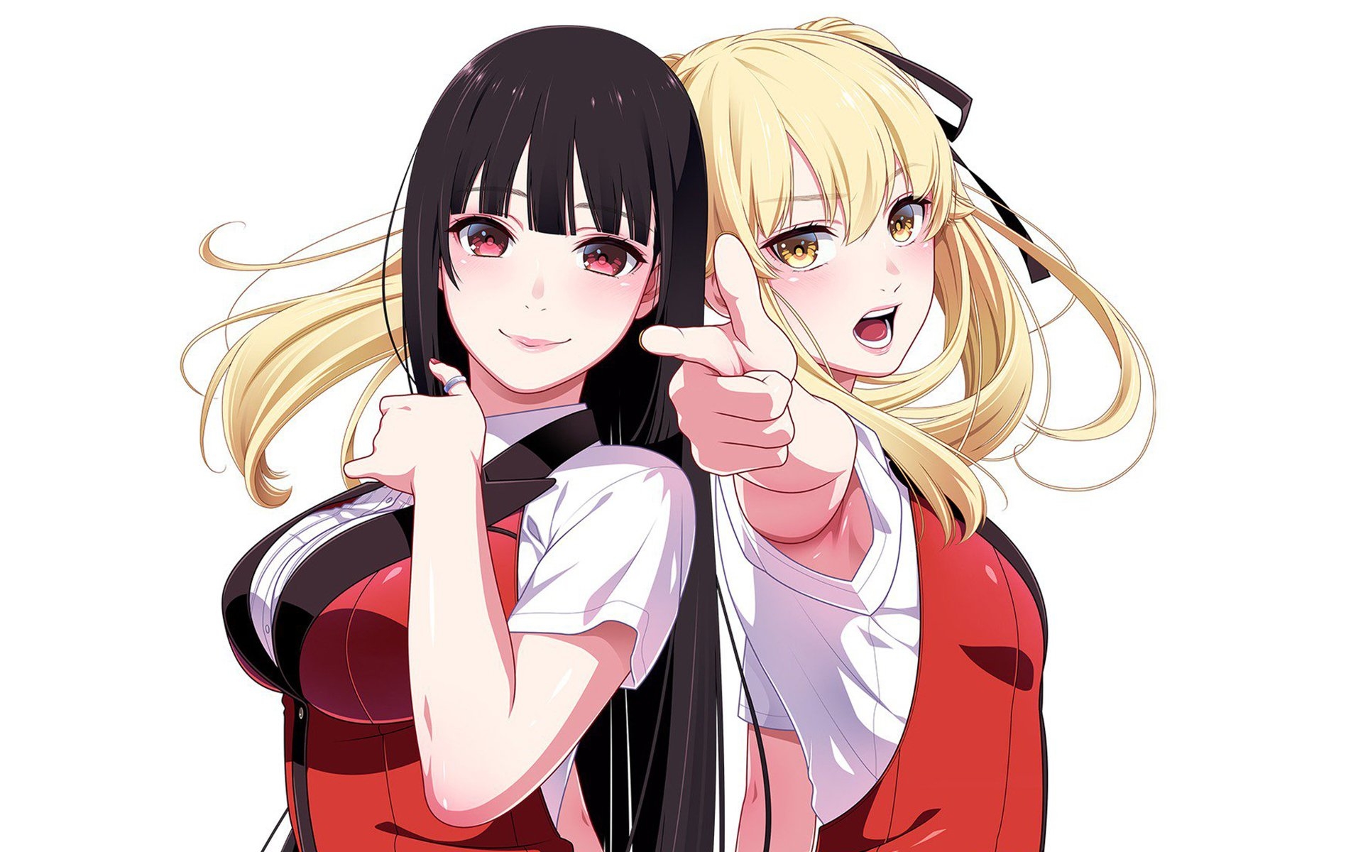 1920x1200 Wallpaper Kakegurui, Mary Saotome, Yumeko Jabami Desktop Picture, Desktop