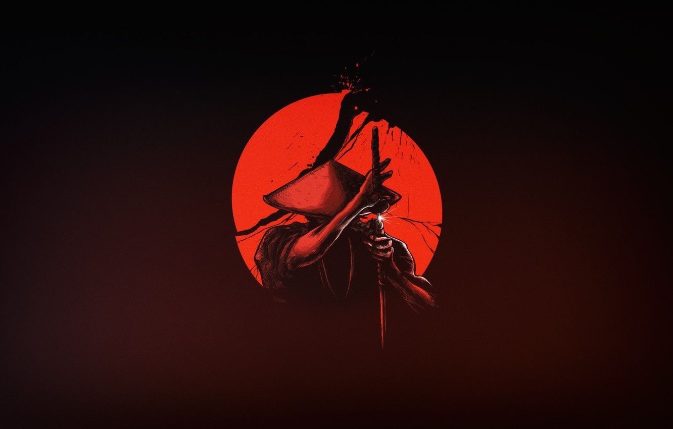 1340x850 Japan Samurai Wallpaper, Desktop