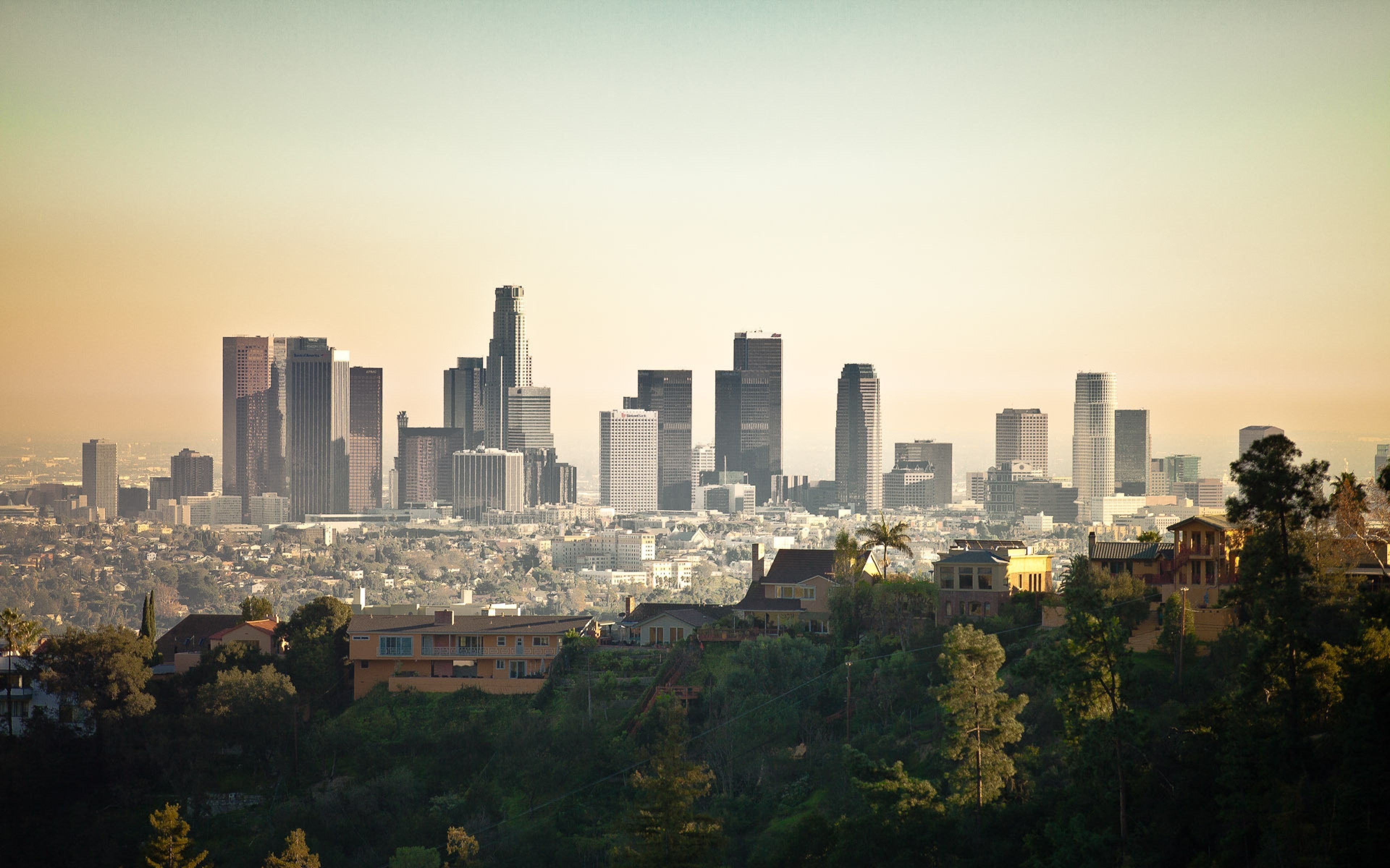 3840x2400 Los Angeles Desktop Wallpaper 4k, Desktop