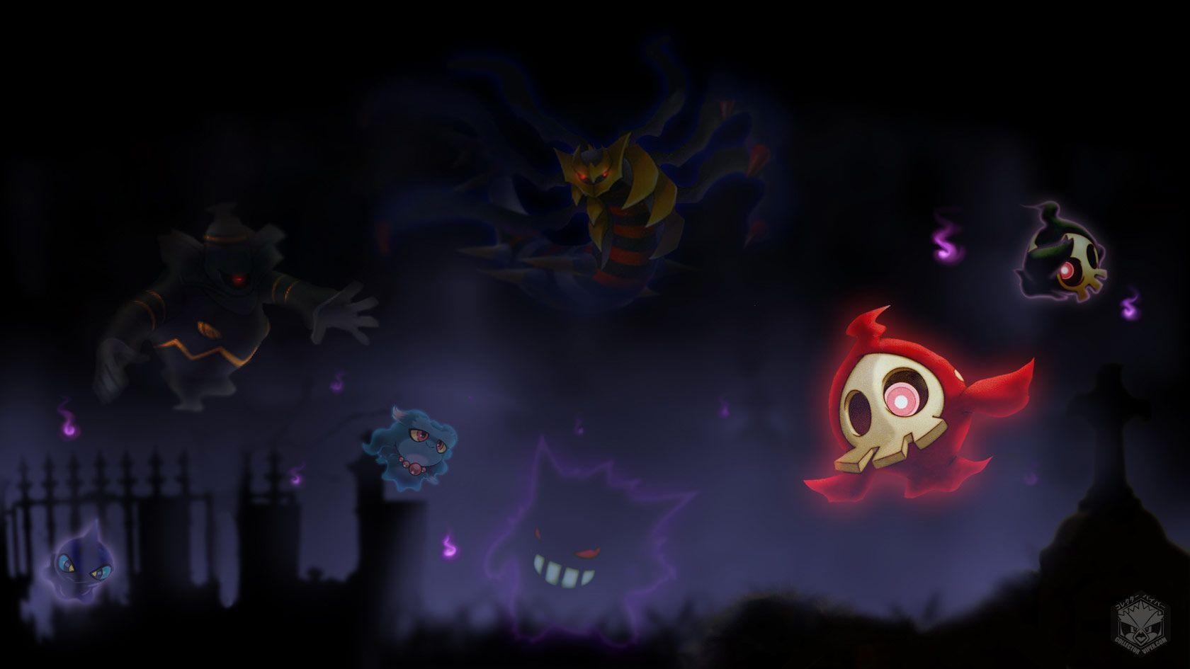 1680x950 Ghost Pokemon Wallpaper, Desktop