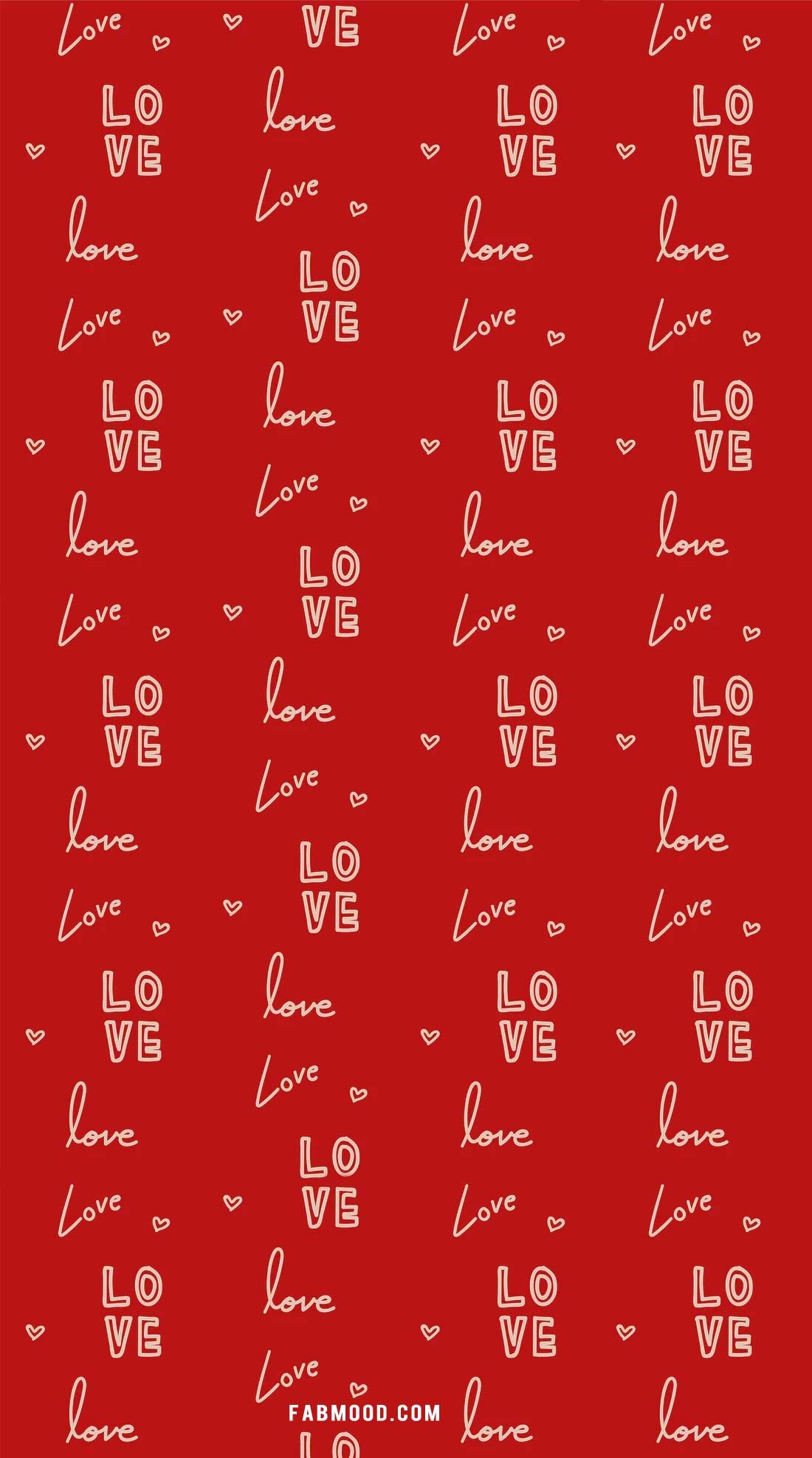 1100x1980 Red Valentine's Day Wallpaper, Phone