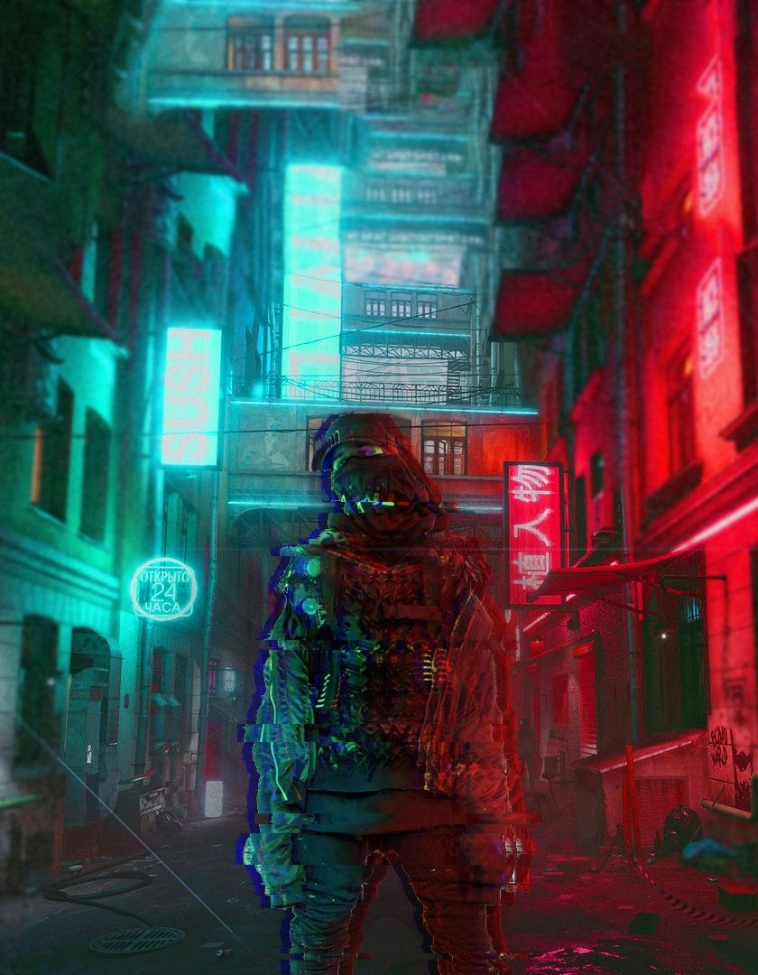 840x1080 Cyberpunk iPhone Wallpaperipcwallpaper.blogspot.com, Phone