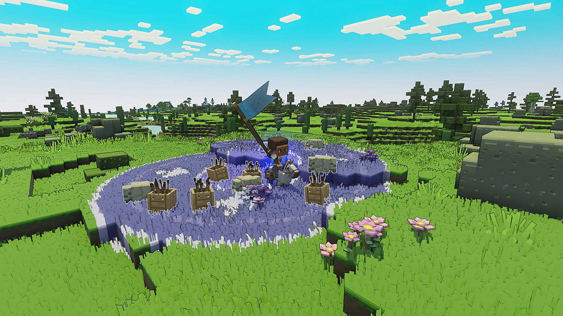 1920x1080 Minecraft Legends new gameplay trailer has big Dragon Quest Builders energy. Rock Paper Shotgun, Desktop