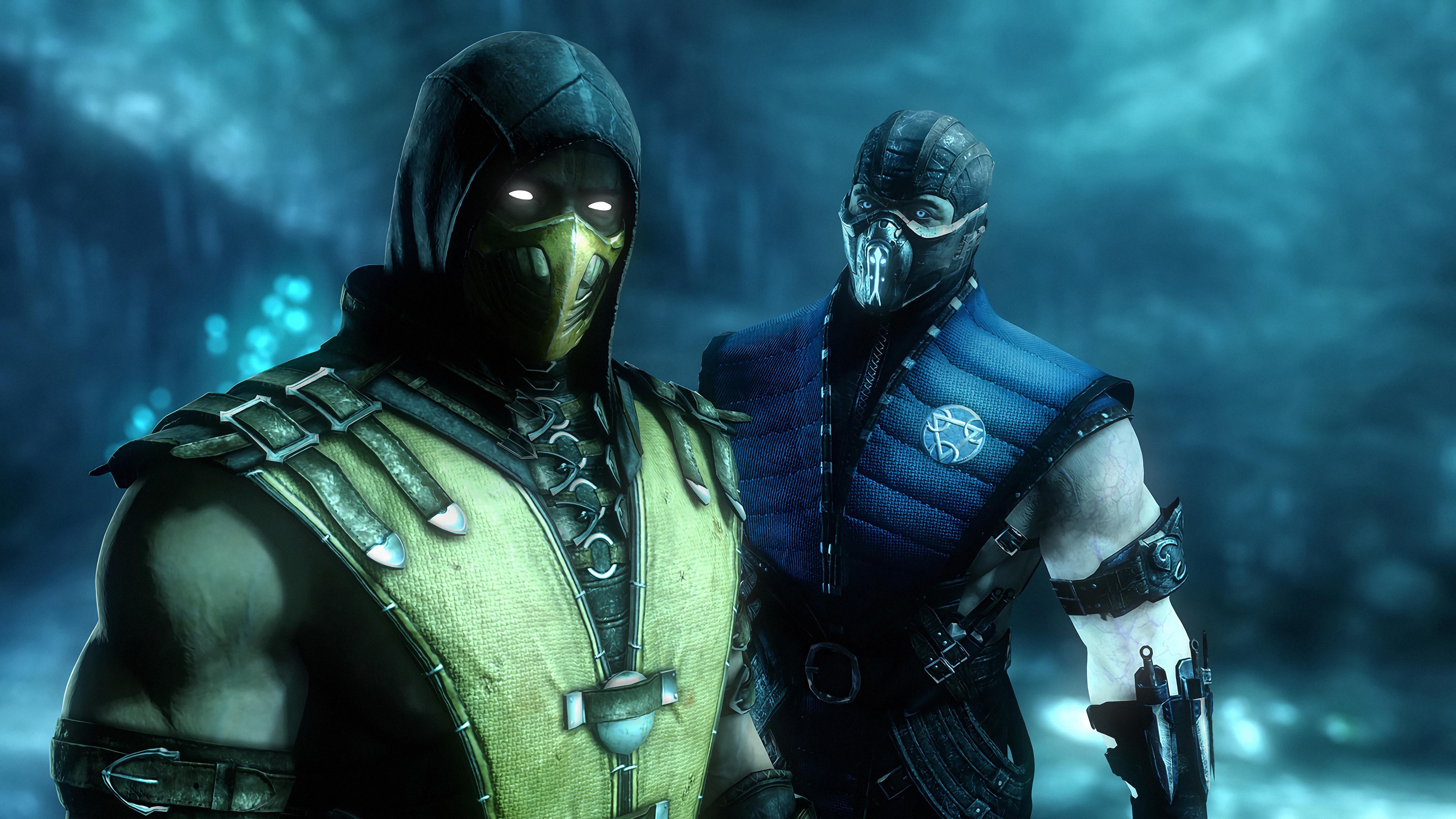 4000x2250 Sub Zero And Scorpion Mortal Kombat 4k, HD Games, 4k, Desktop