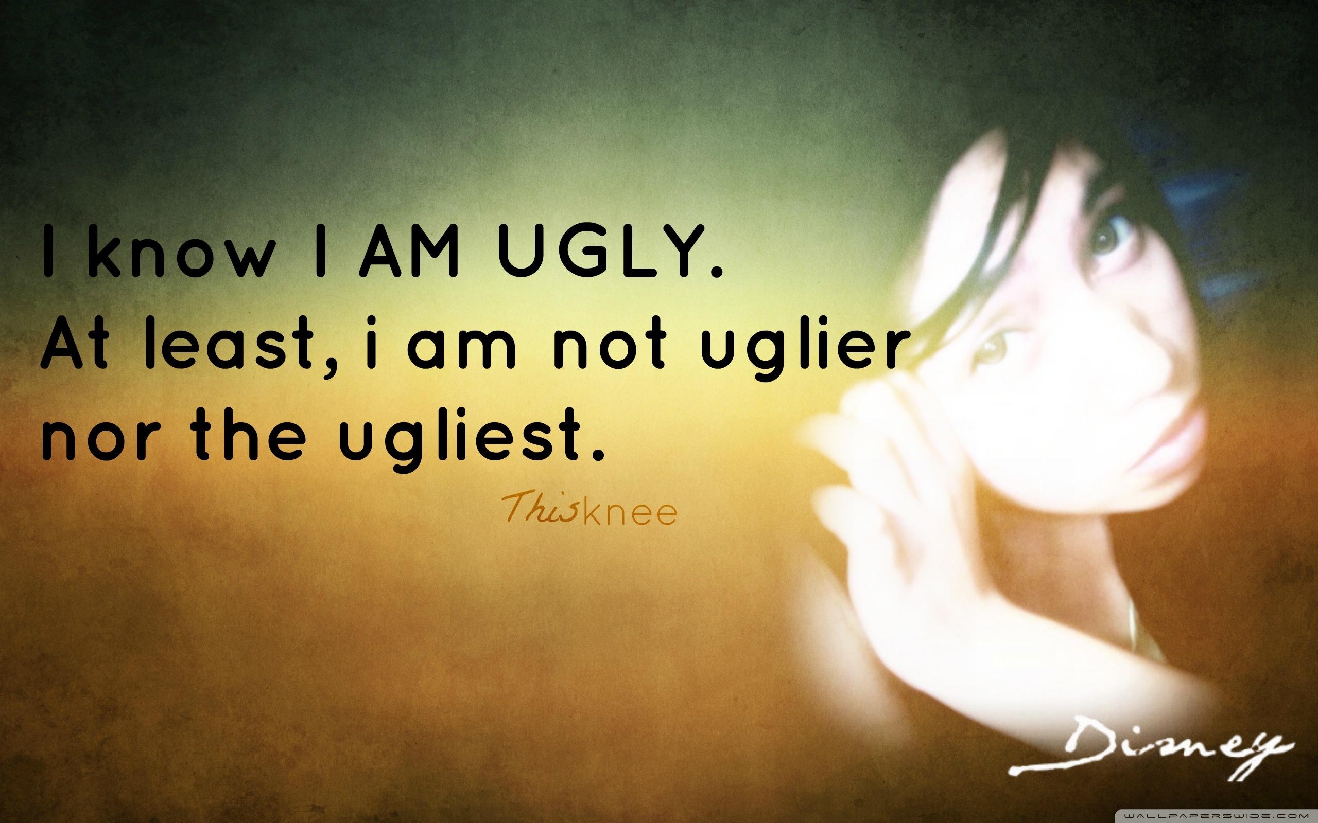 2560x1600 I'm Ugly, Desktop