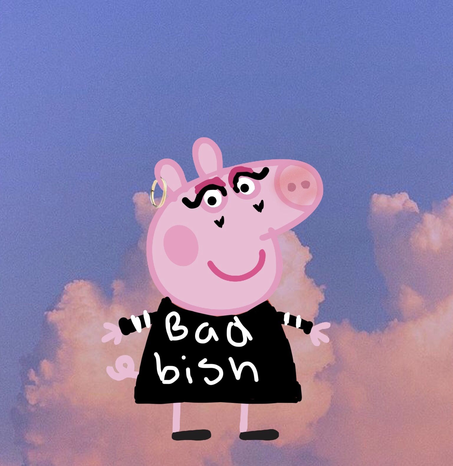 1540x1580 Peppa pig Egirl, Phone