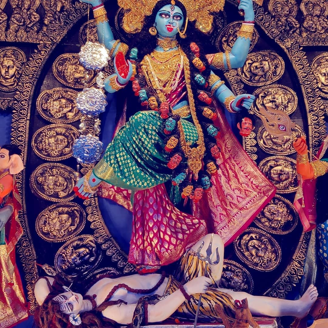 1080x1080 Maa Kali's Smile ideas. kali, kali mata, kali goddess, Phone