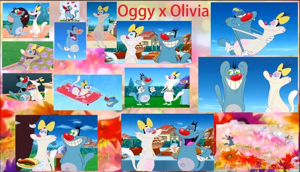 1180x680 Oggy X Olivia and the cockroaches Fan Art, Desktop