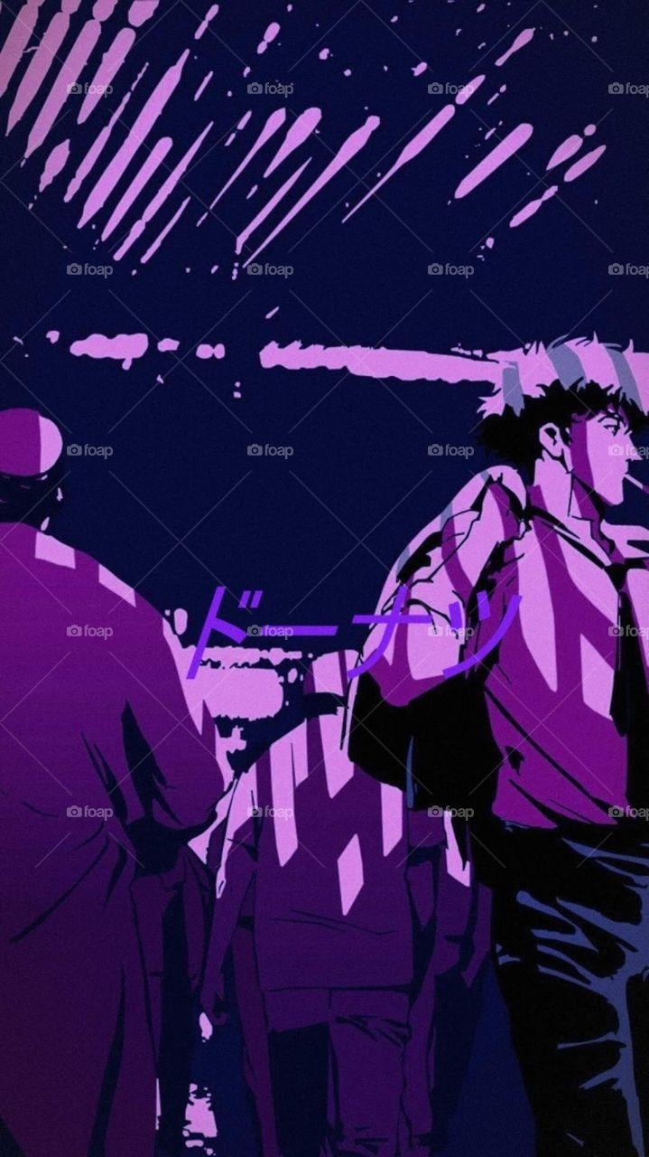 720x1280 Foap.com: Cowboy bebop lofi vapor wave phone wallpaper, the words, Phone