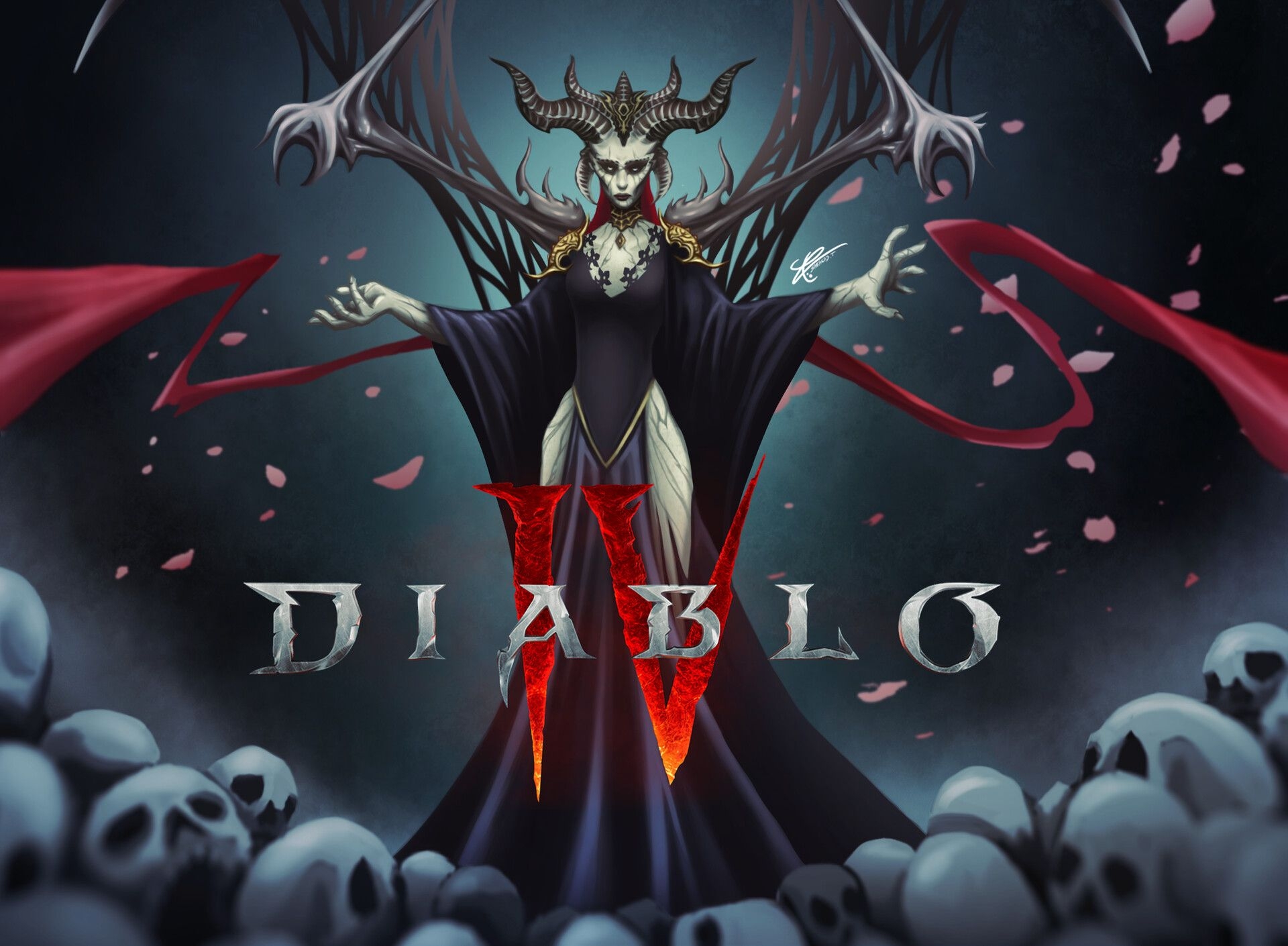 1920x1410 Diablo 4 Lilith Wallpaper, Théo Saragas, Desktop