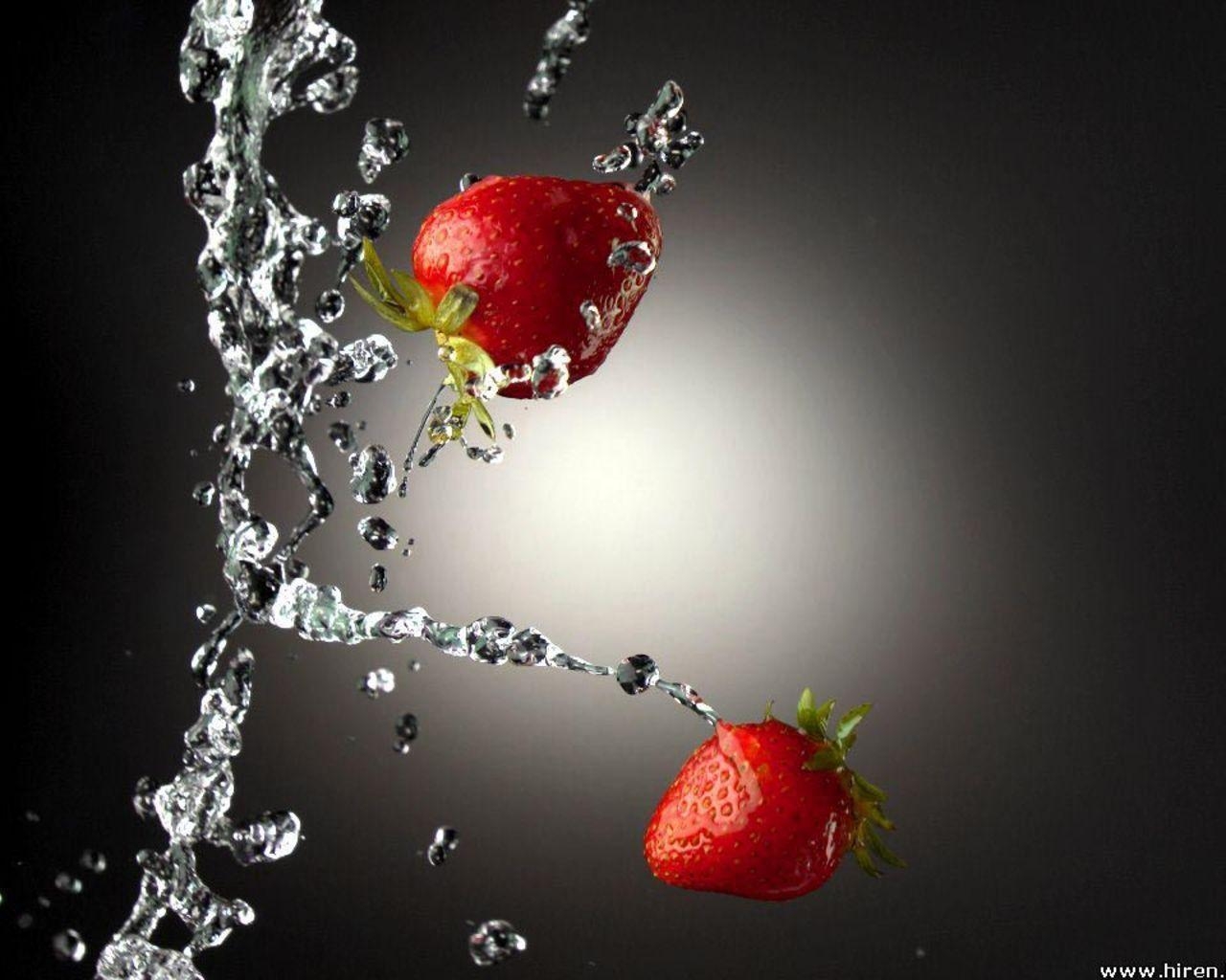 1280x1030 Free PC Wallpaper: Strawberry Wallpaper, Desktop