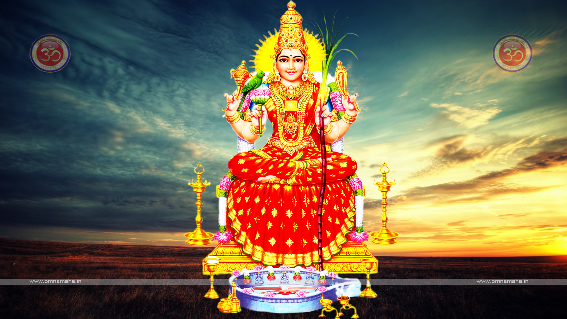 1920x1080 Sree Lalita Devi Sahasra Nama Stotram, Desktop