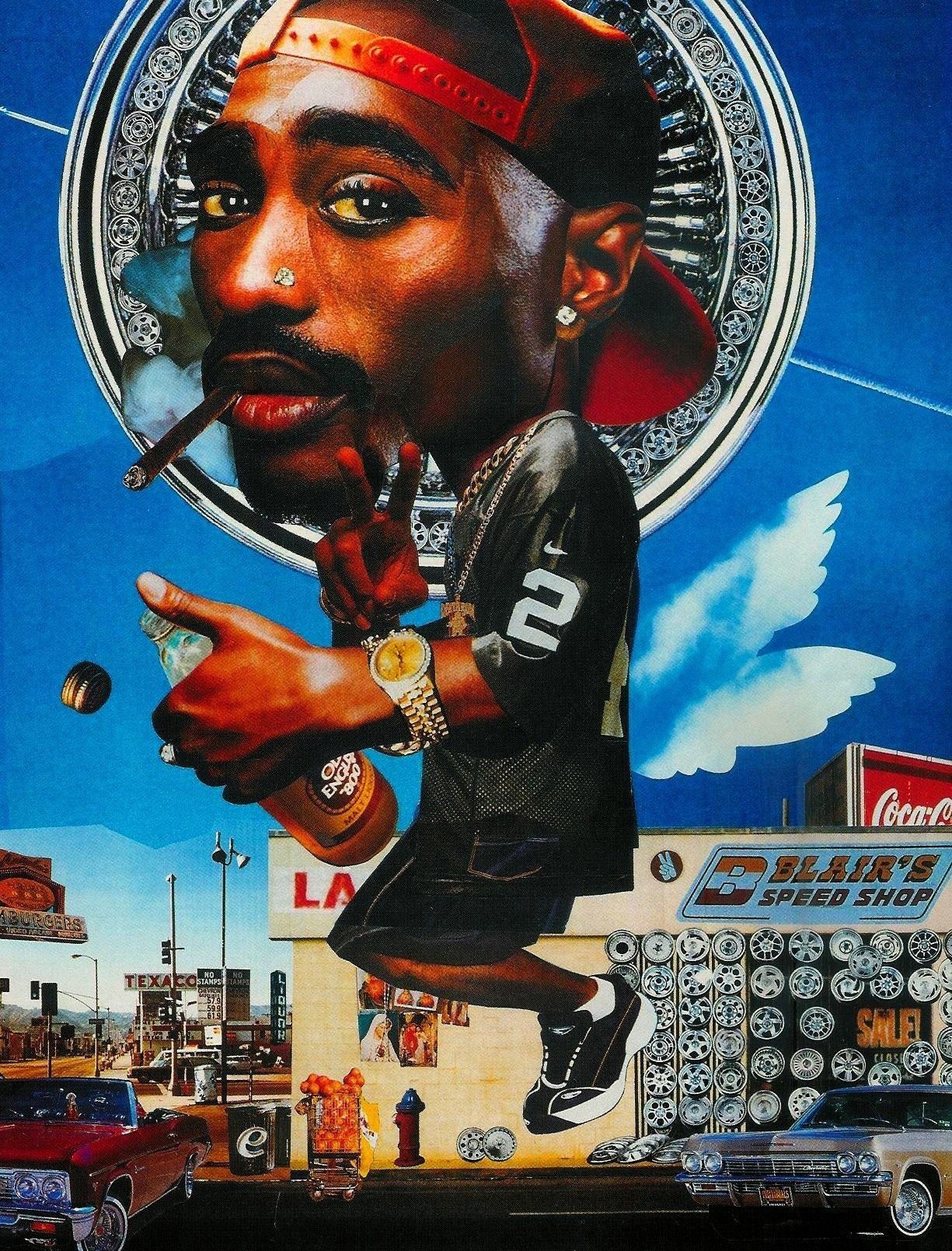 1230x1610 Wallpaper Of Tupac iPhone Boulevard And Labrea Avenue, Los Angeles, California, Download Wallpaper, Phone