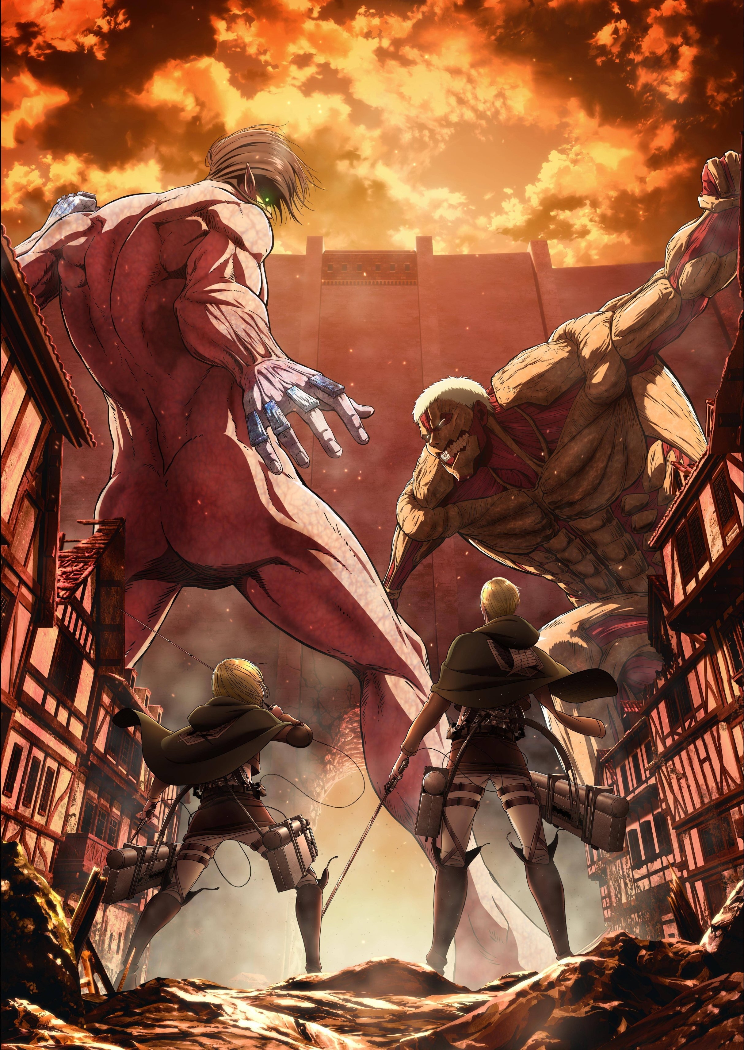 2430x3430 Attack on Titan (Anime). Attack on Titan, Phone