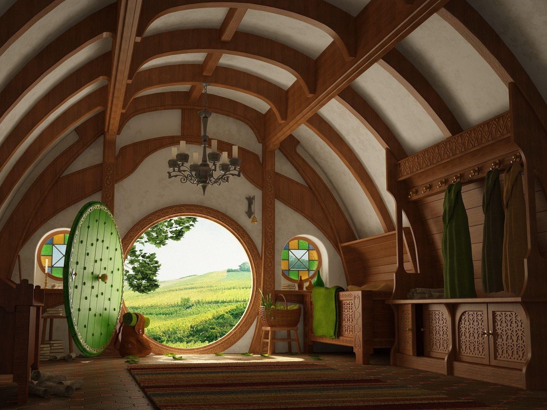 1920x1440 The hobbit Hobbiton the Shire middle earth. Android wallpaper for free, Desktop