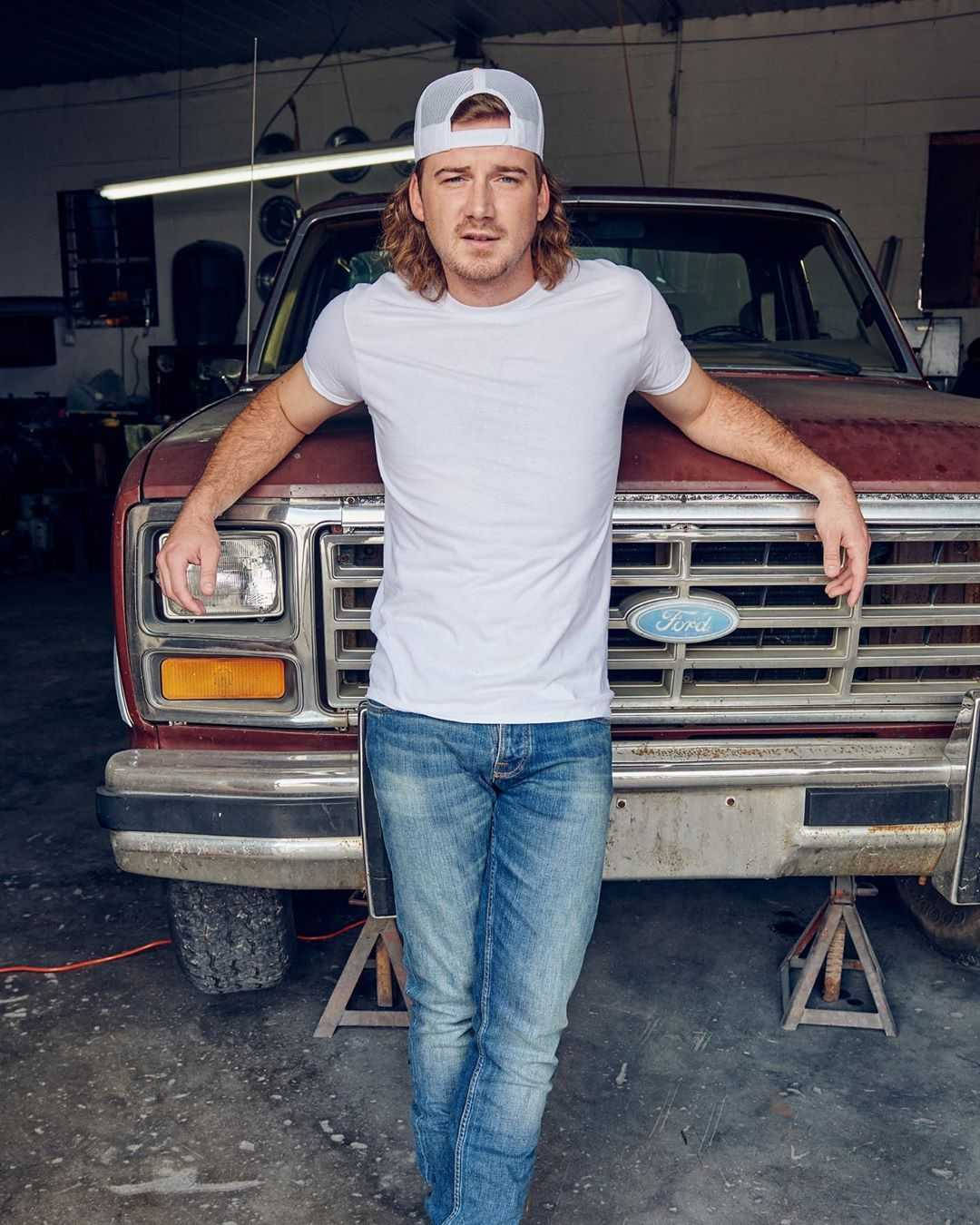 1080x1350 Morgan Wallen Old Ford Car Wallpaper, Phone