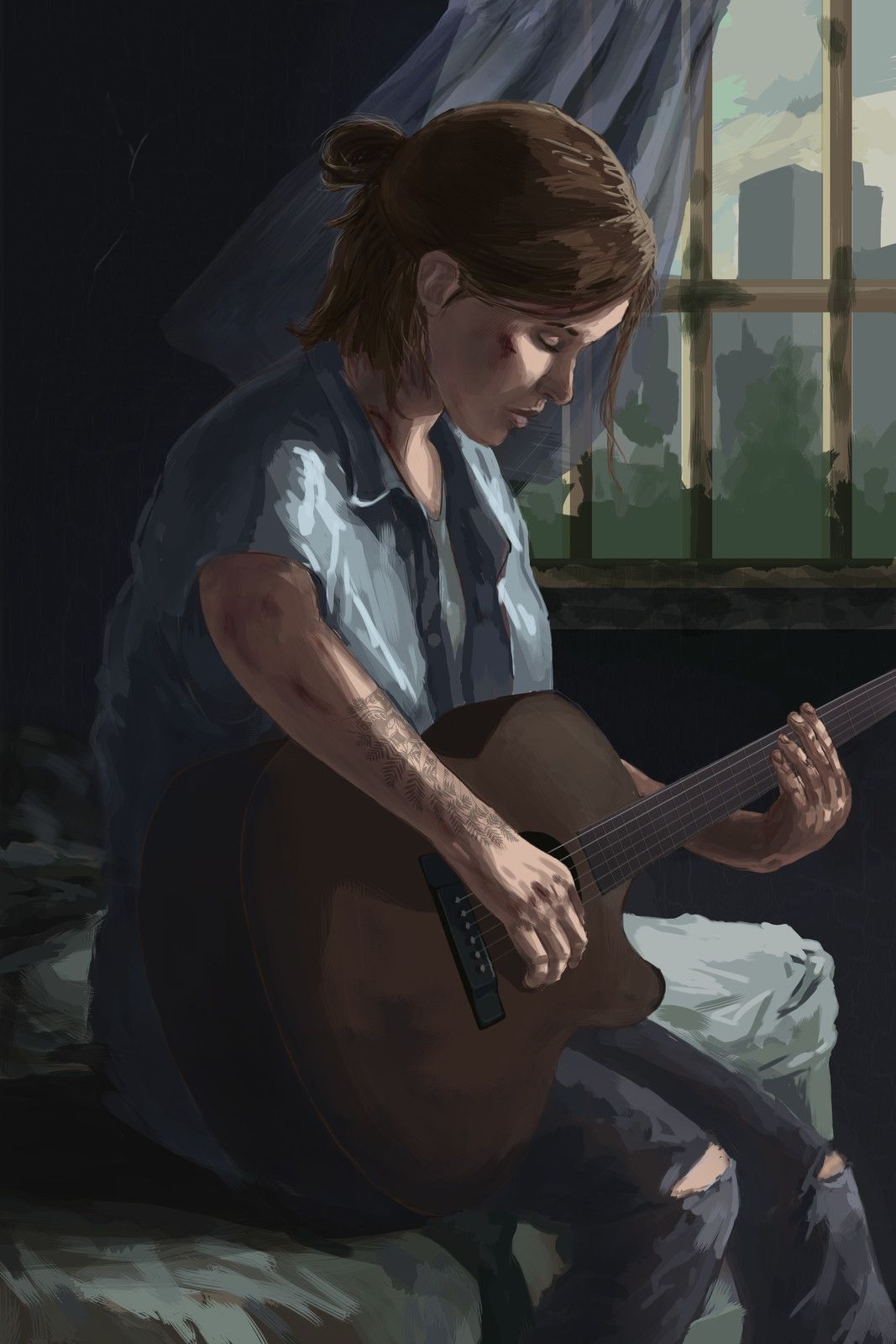 1070x1600 Ellie from the last of us part 2, Phone