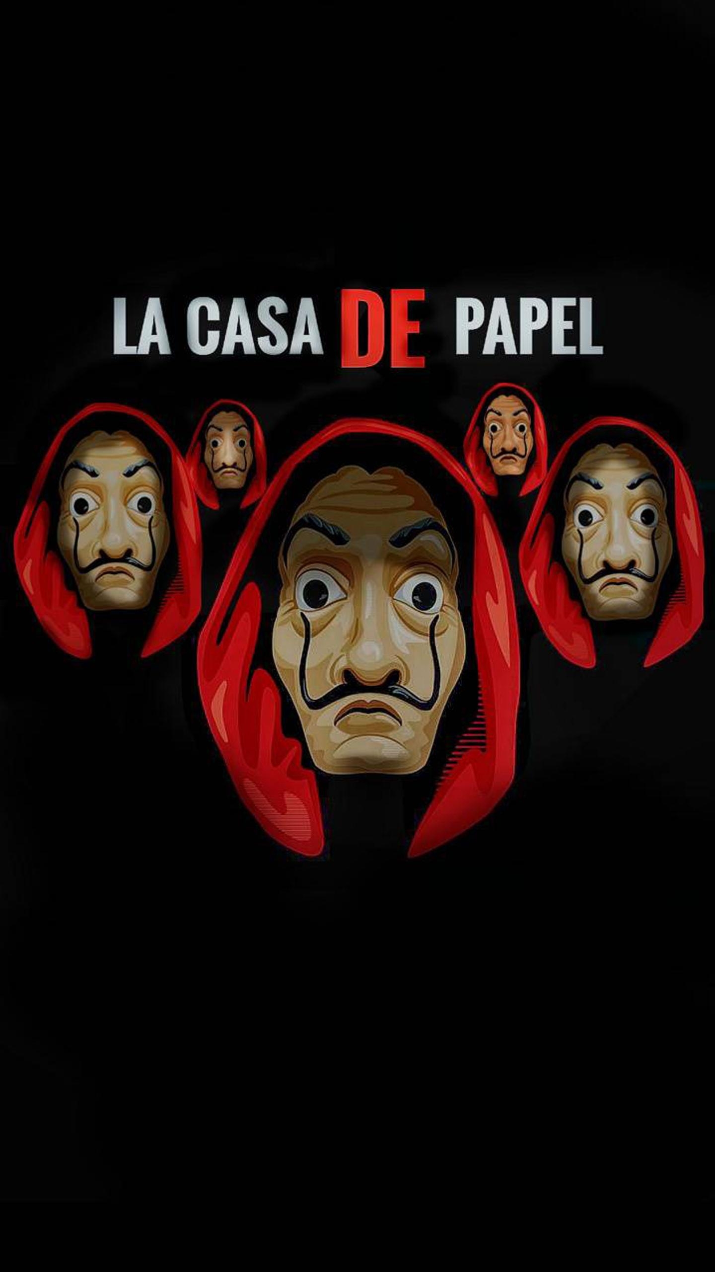 1440x2560 HD Wallpaper Money Heist Heist theme for Android, Phone