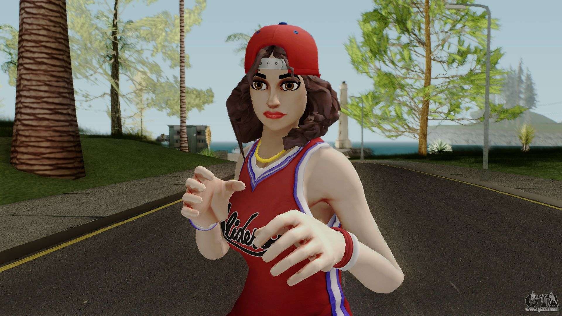 1920x1080 Fortnite Triple Threat Female Skin for GTA San Andreas, Desktop