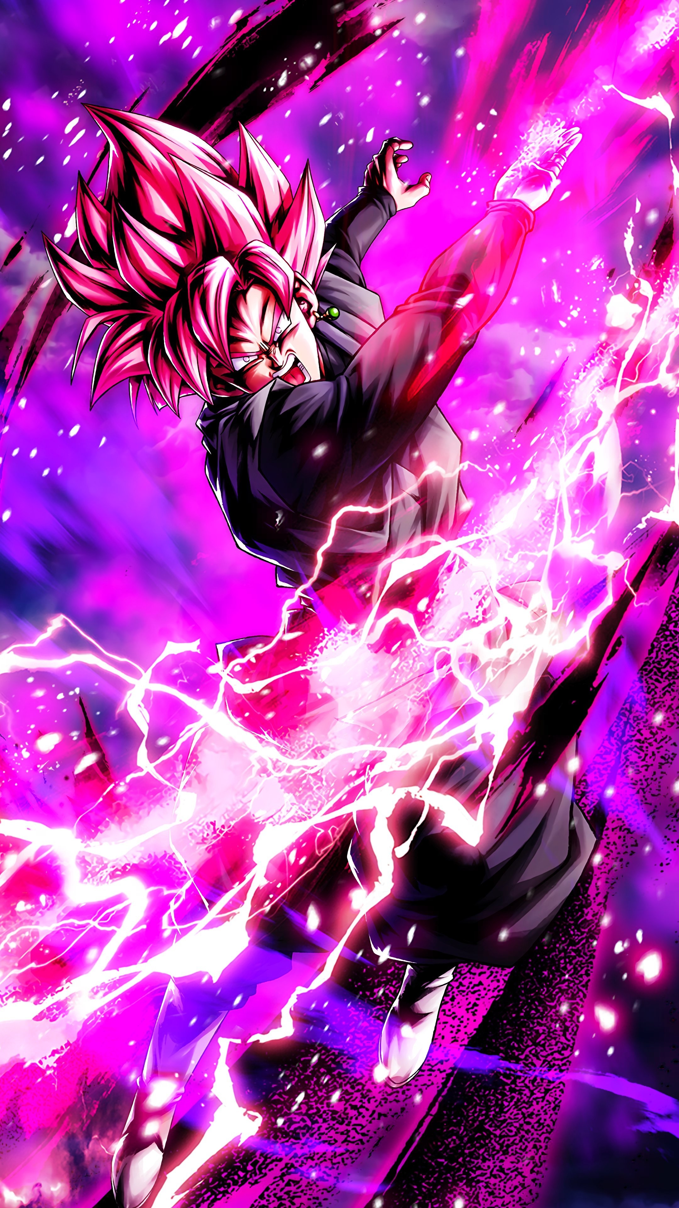 2160x3840 Hydros Goku Black (Rose) (PostTransformation) Character Art + 4K PC Wallpaper + 4K Phone Wallpaper! #DBLegends #DragonBallLegends, Phone