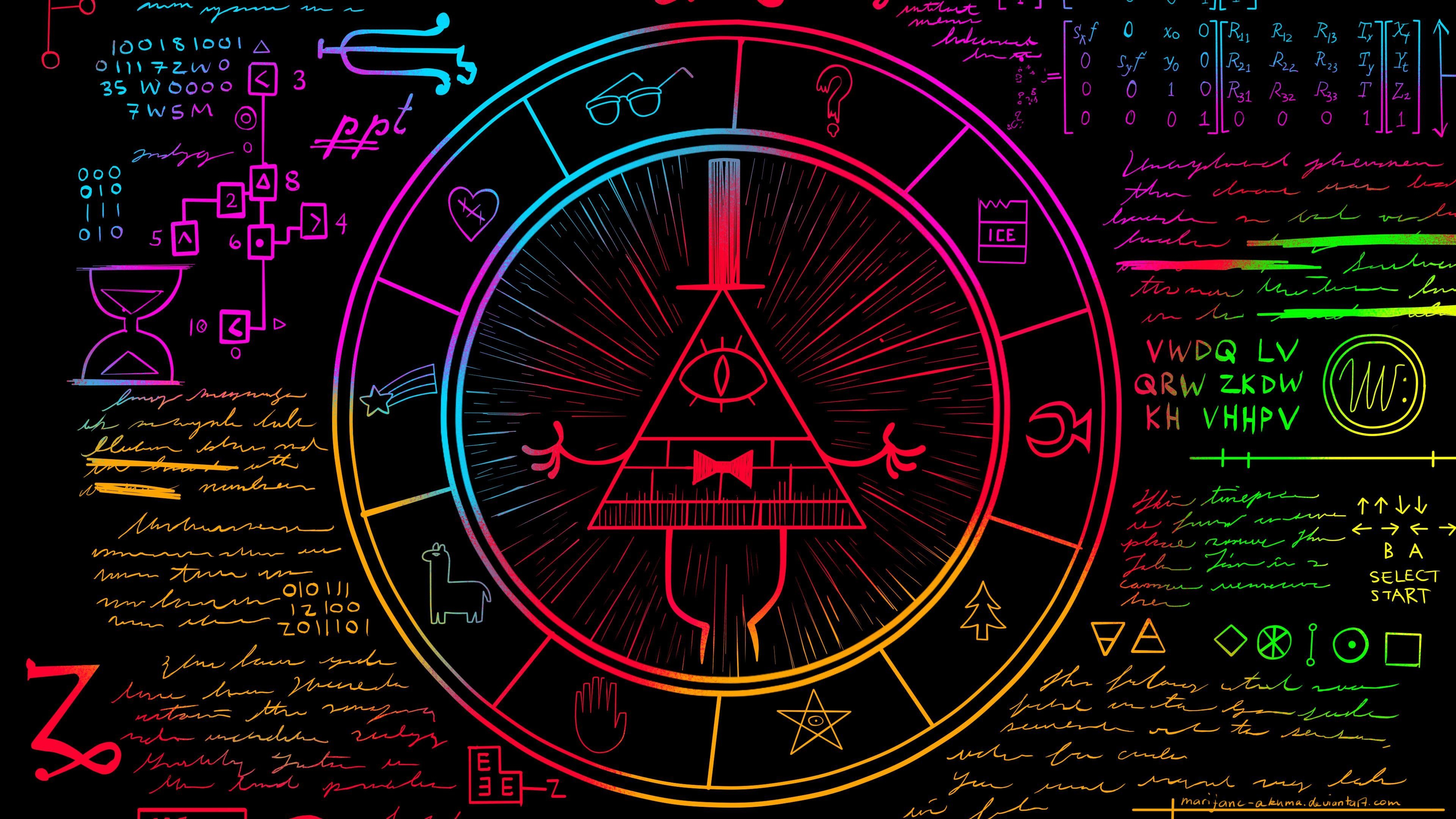 3840x2160 Bill Cipher Wallpaper Free Bill Cipher Background, Desktop