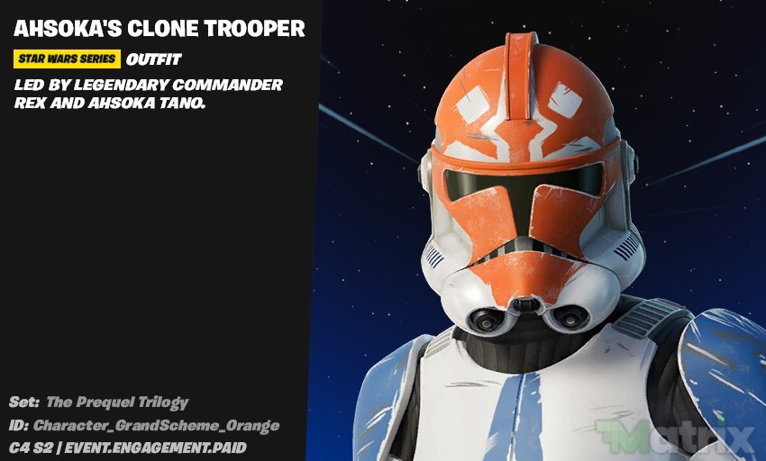 850x520 Ahsoka’s Clone Trooper Fortnite wallpaper, Desktop