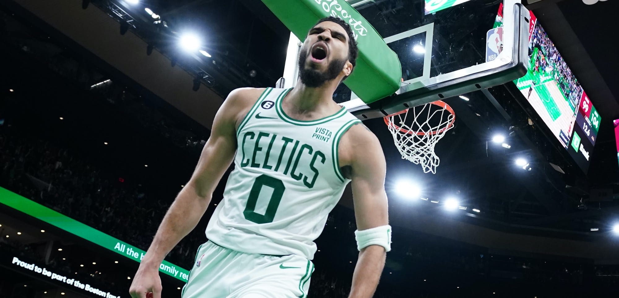 2000x970 2024 NBA Simulation: Boston Celtics, Dual Screen