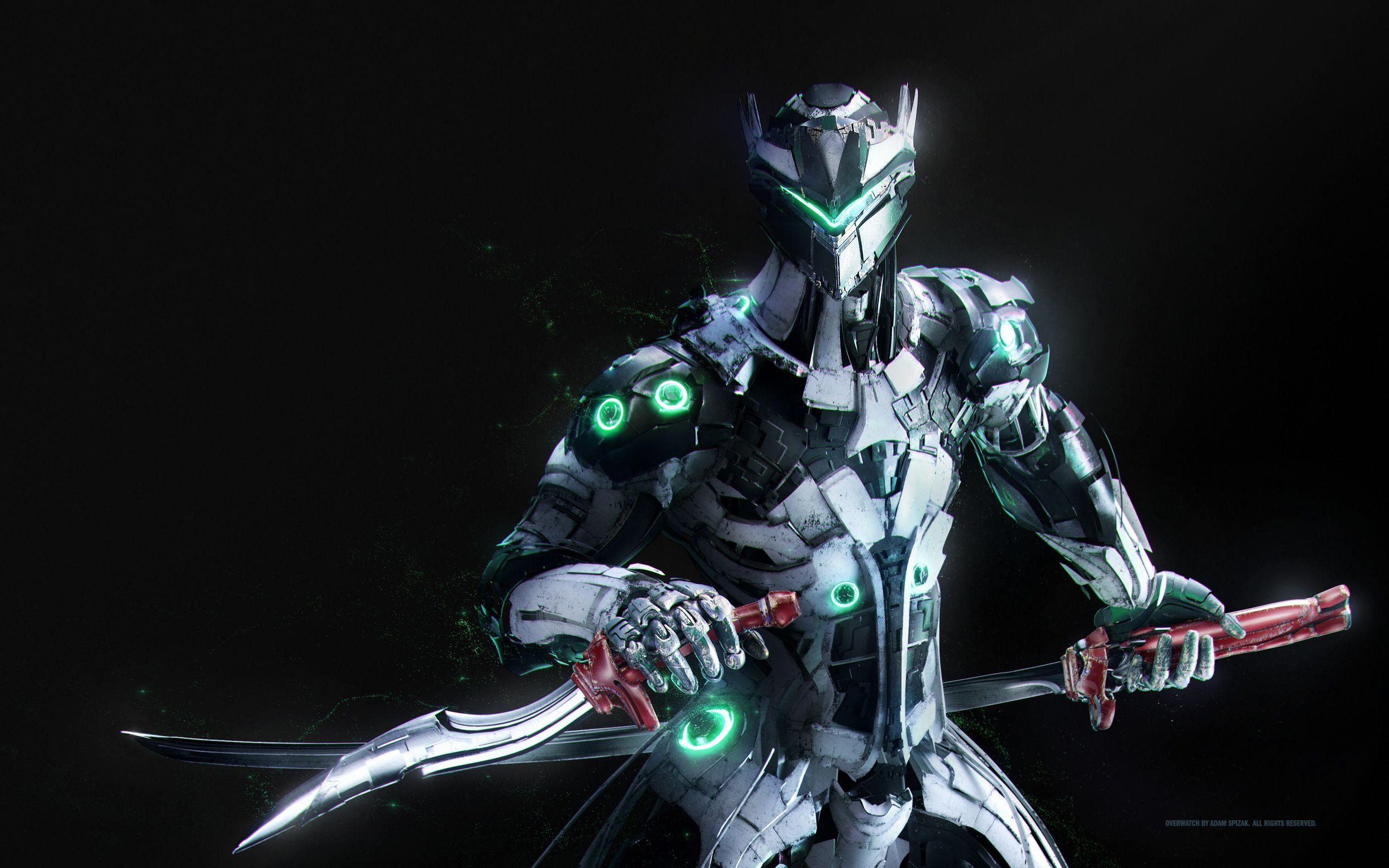 2560x1600 Wallpaper Genji, Overwatch, HD, Games, Desktop