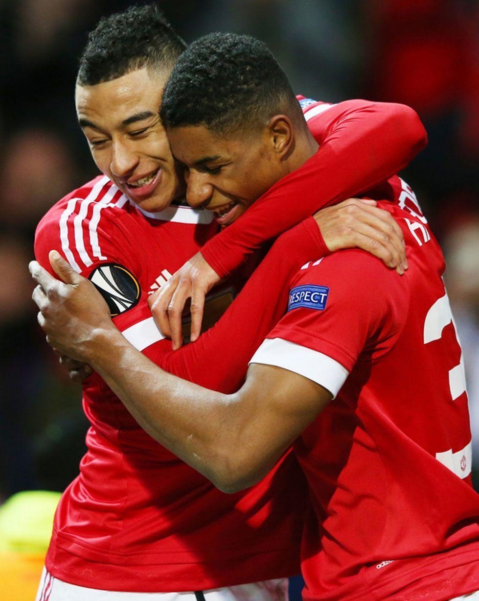 980x1230 Marcus Rashford celebrates scoring Manchester United's second goal, Phone