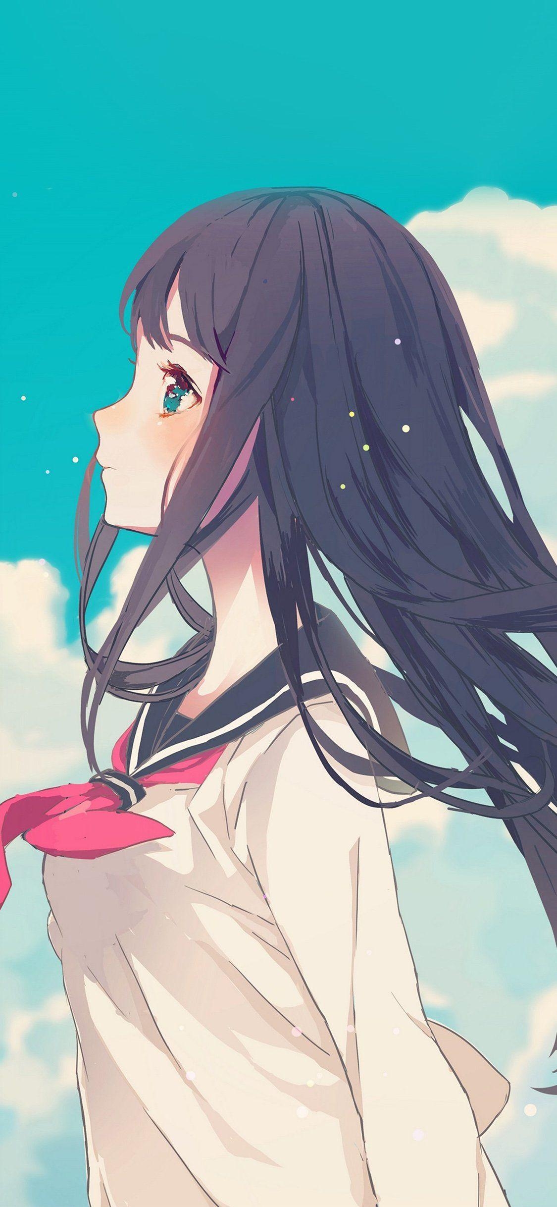 1130x2440 Beautiful Anime Girl iPhone Wallpaper Free Beautiful Anime, Phone