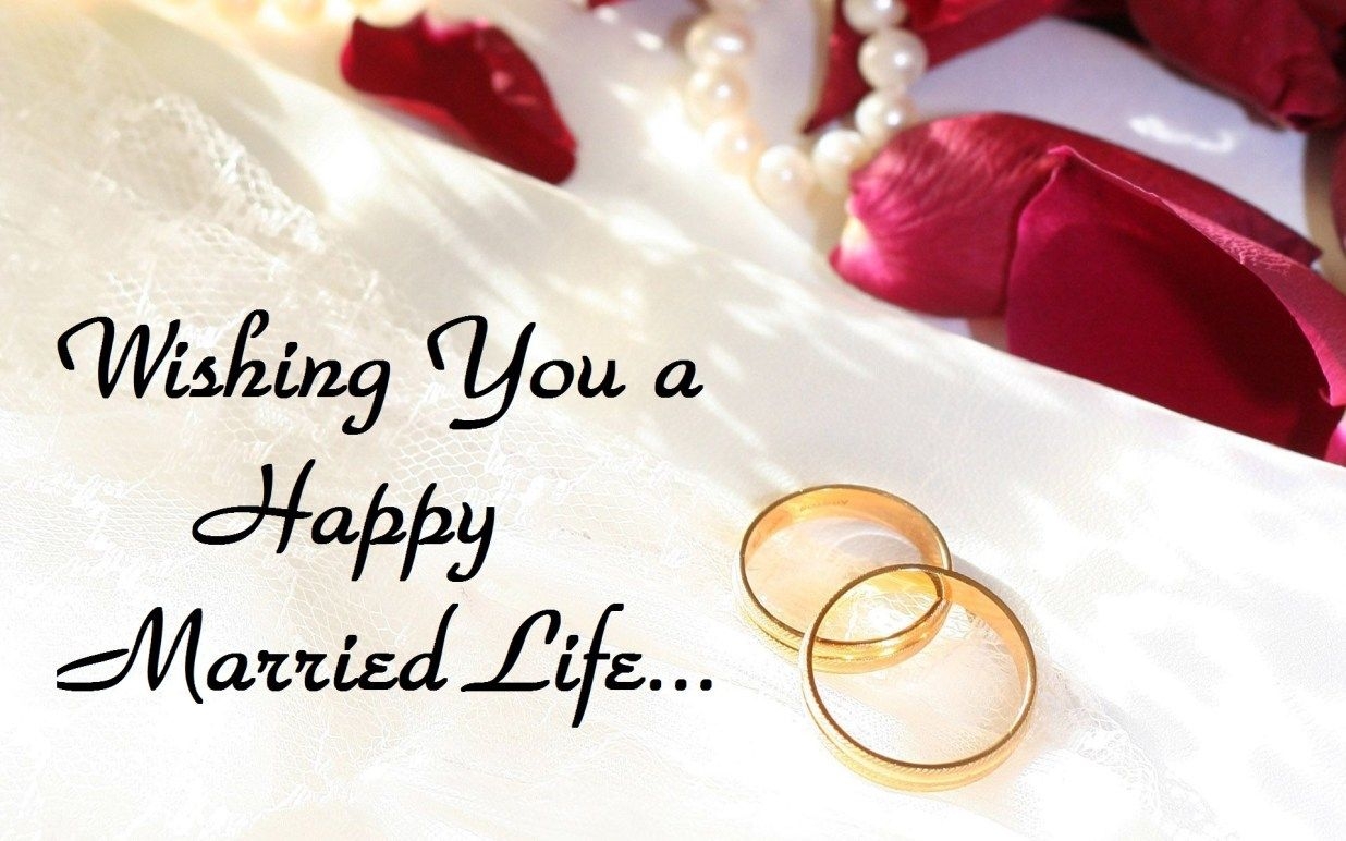 1240x780 Happy Married Life Wishes & Messages Image. Wedding Wishes. Happy married life quotes, Happy married life, Happy married life wishes, Desktop