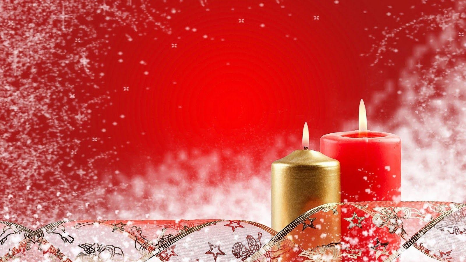 1600x900 Group of Christmas Candle Wallpaper 2015, Desktop