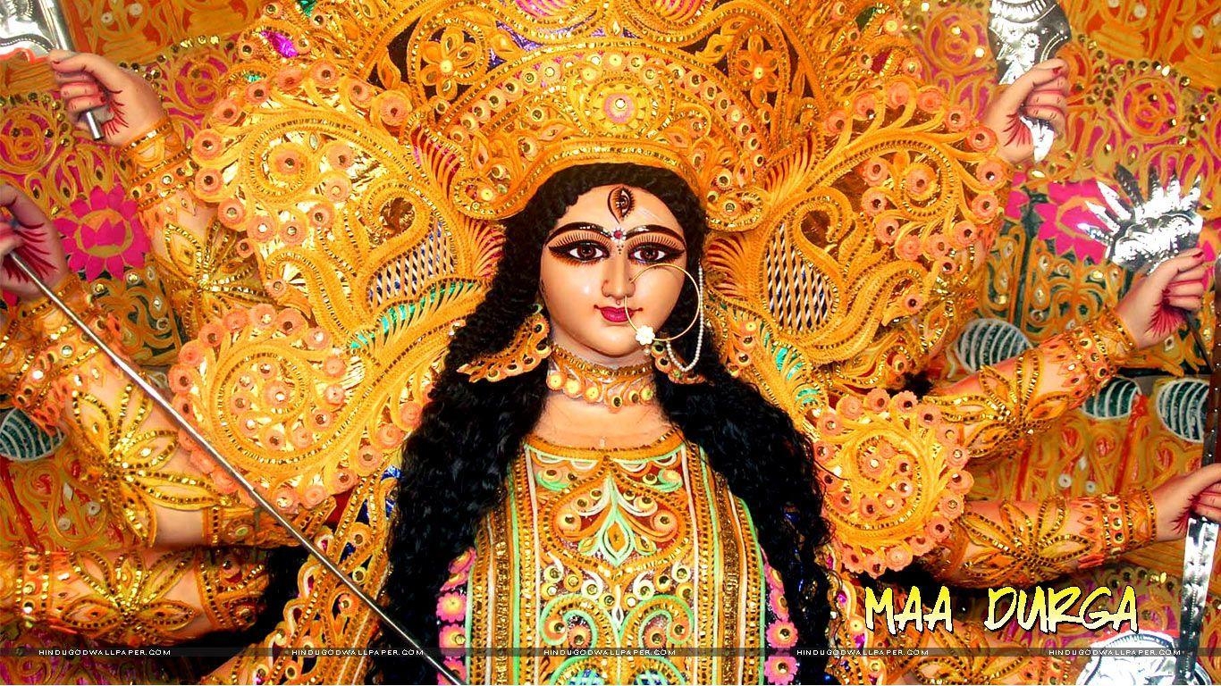 1370x770 Durga Puja HD Wallpaper for Desktop Free Download. Maa Durga, Desktop