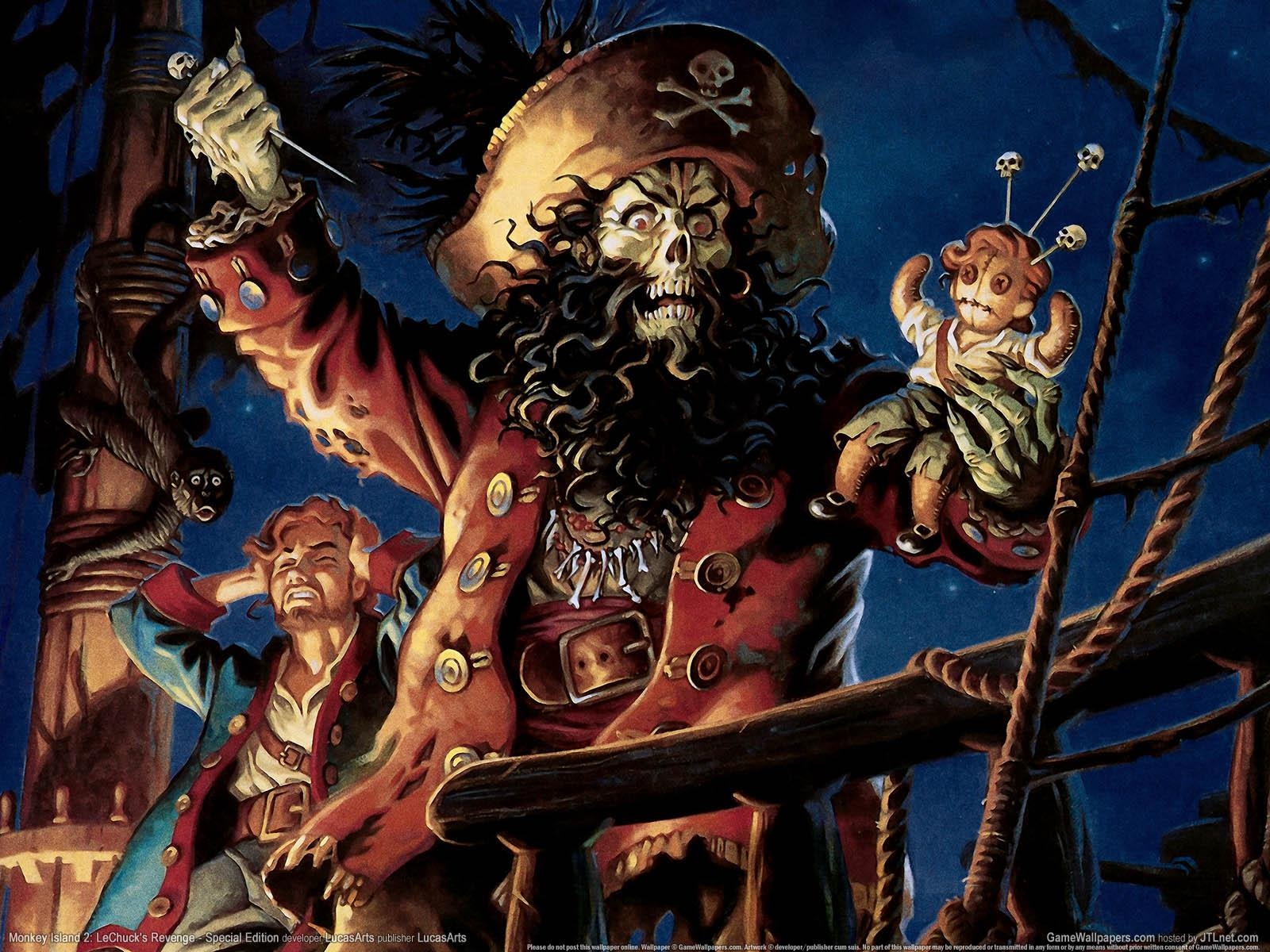 1600x1200 Monkey Island 2: LeChuck's Revenge Edition wallpaper 01, Desktop